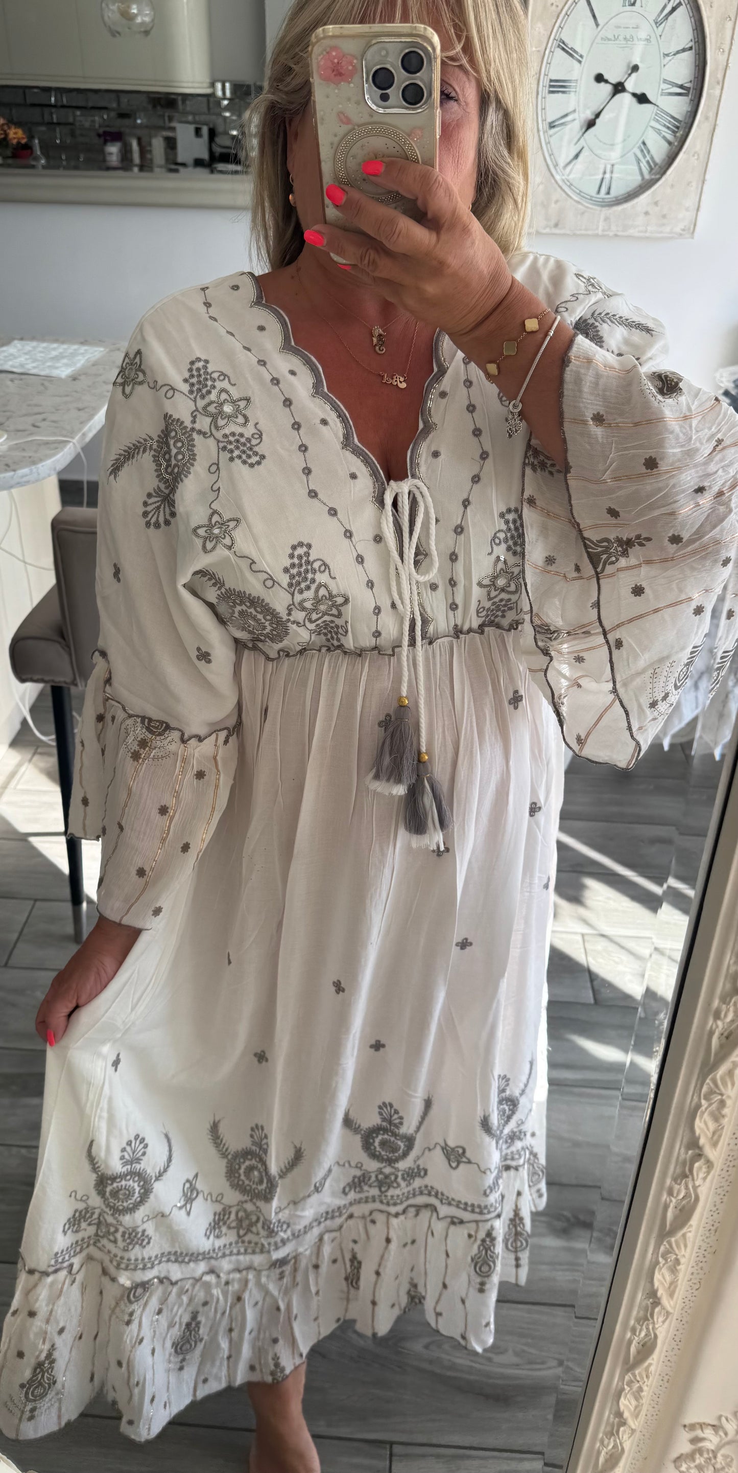 Mykonos maxi dress