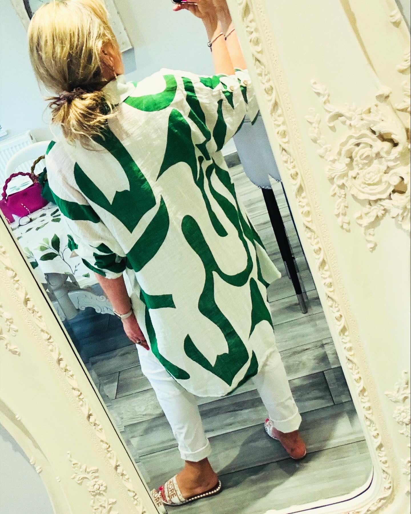 Odette 100% cotton oversize shirt