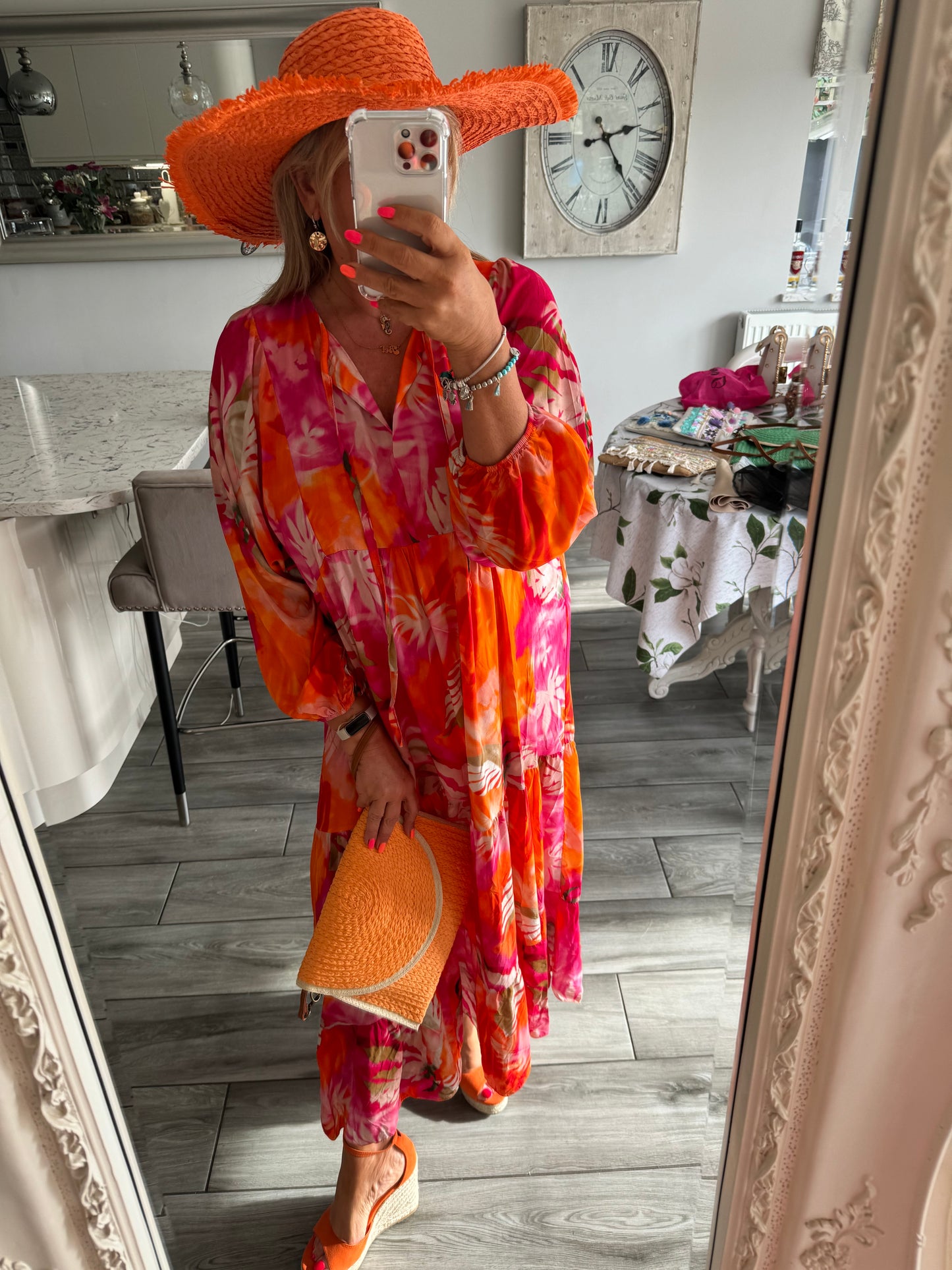 Blossom maxi dress