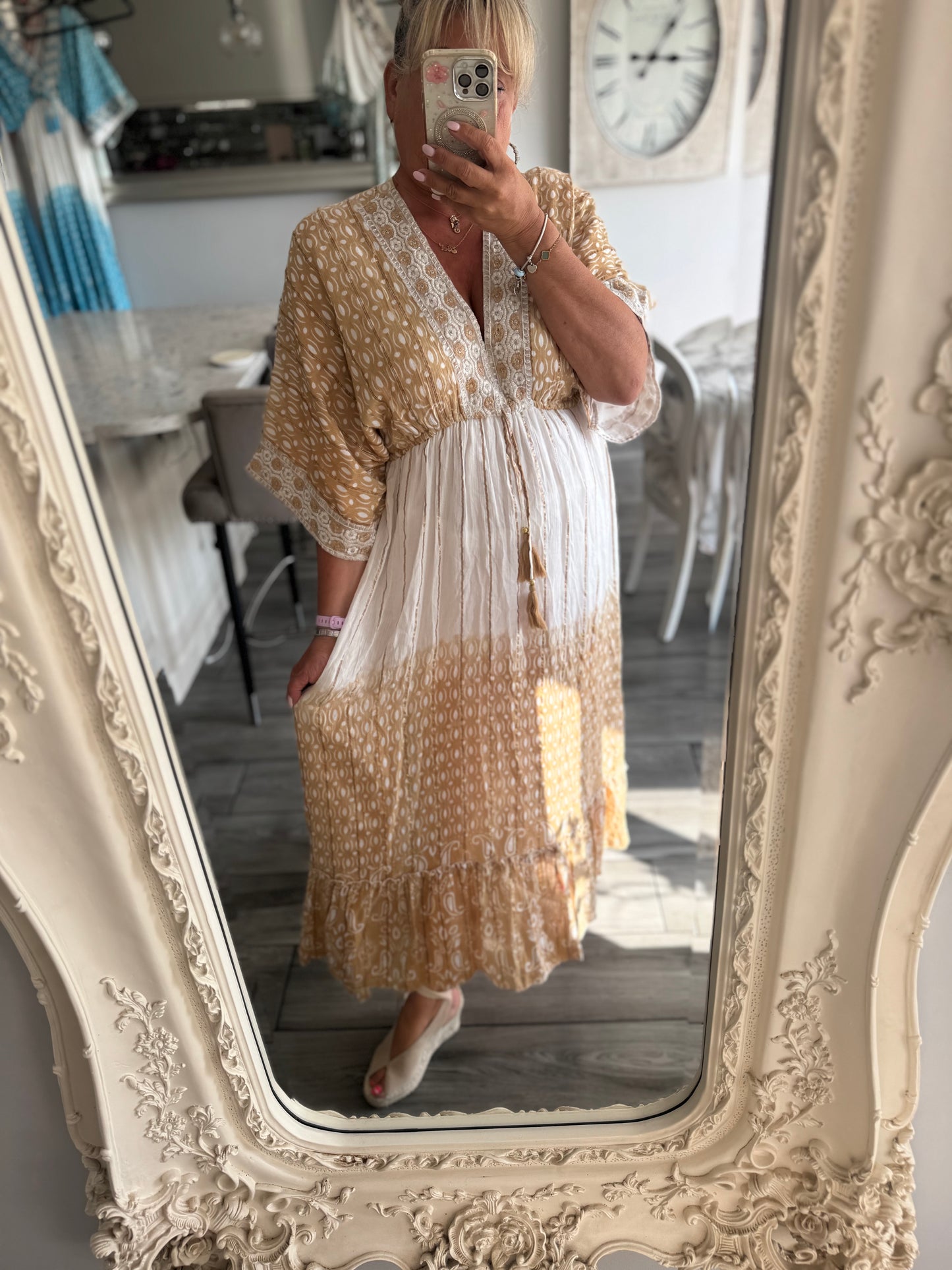 Camille bohemian maxi dress