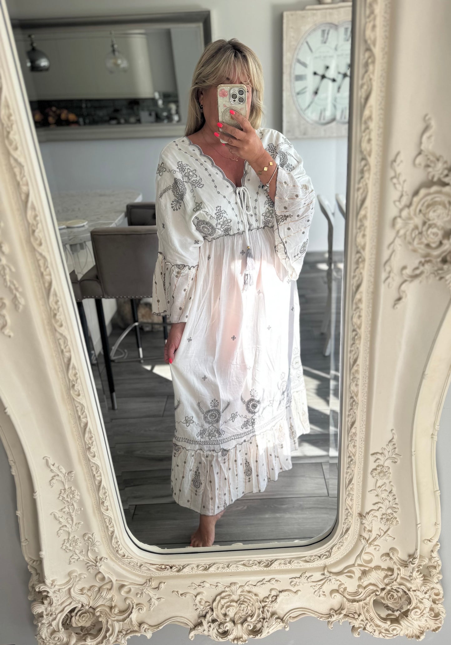 Mykonos maxi dress