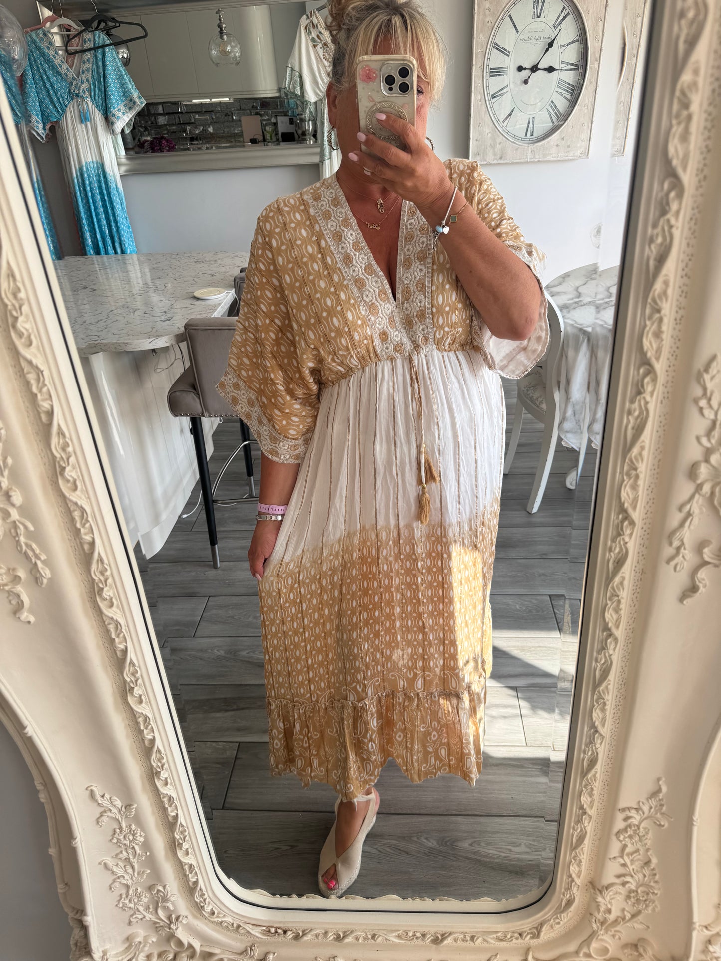 Camille bohemian maxi dress
