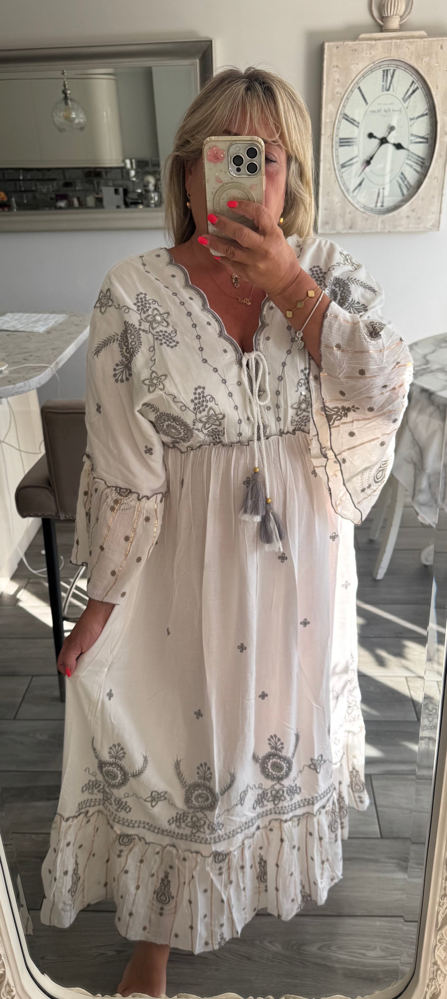 Mykonos maxi dress