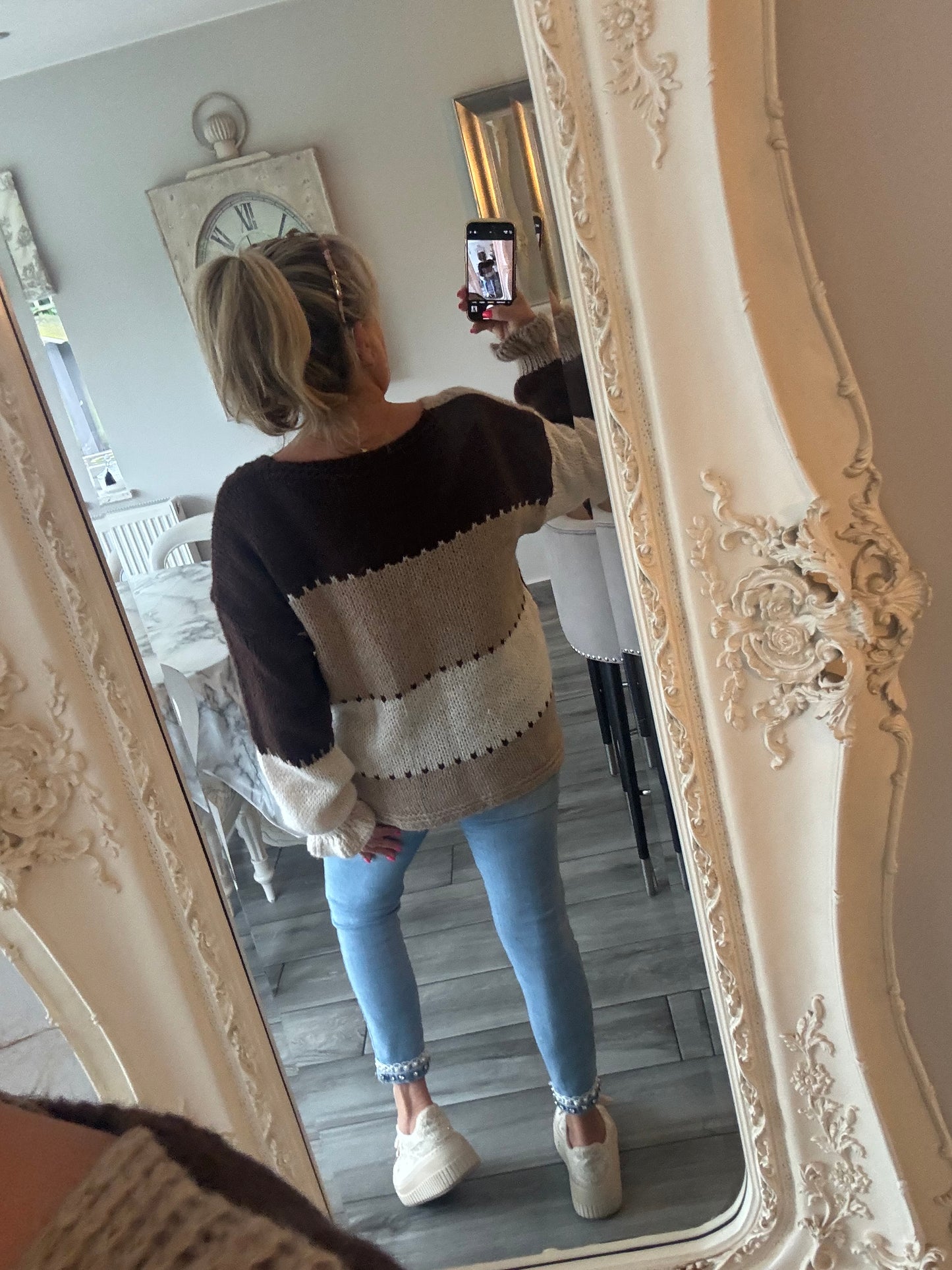 Pixie Patch gold button cardigan
