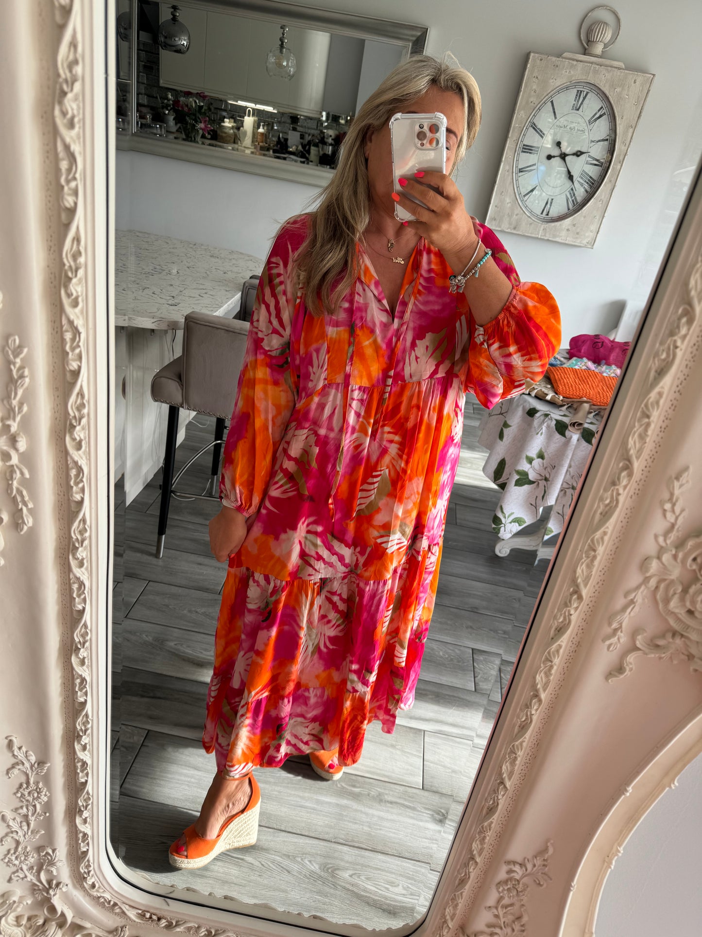 Blossom maxi dress