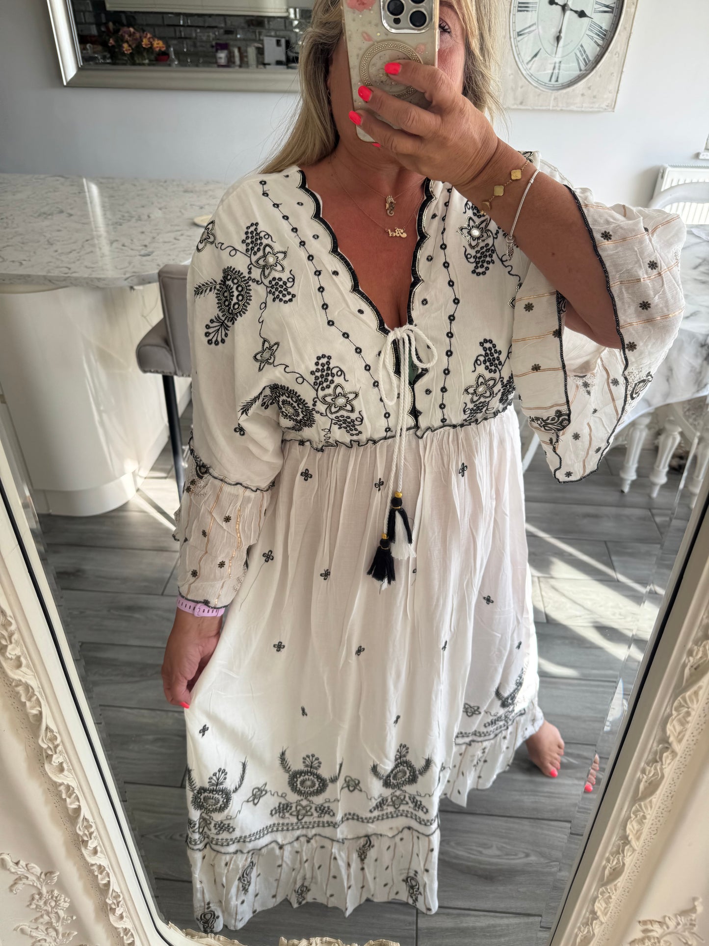 Mykonos maxi dress