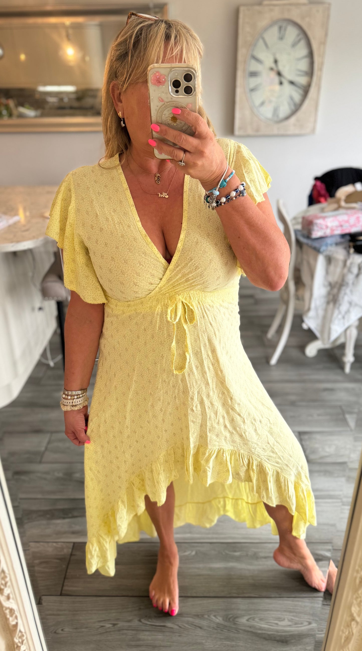 Katerina high low dress