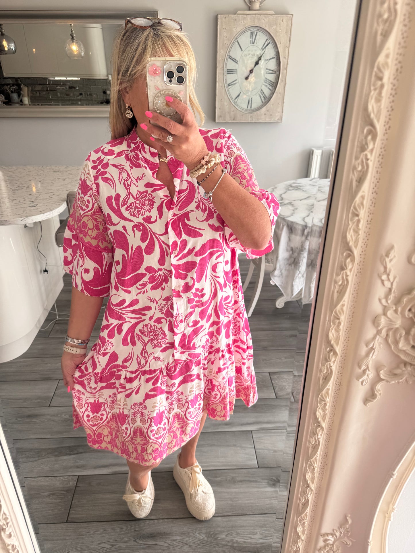 Eva knee length dress