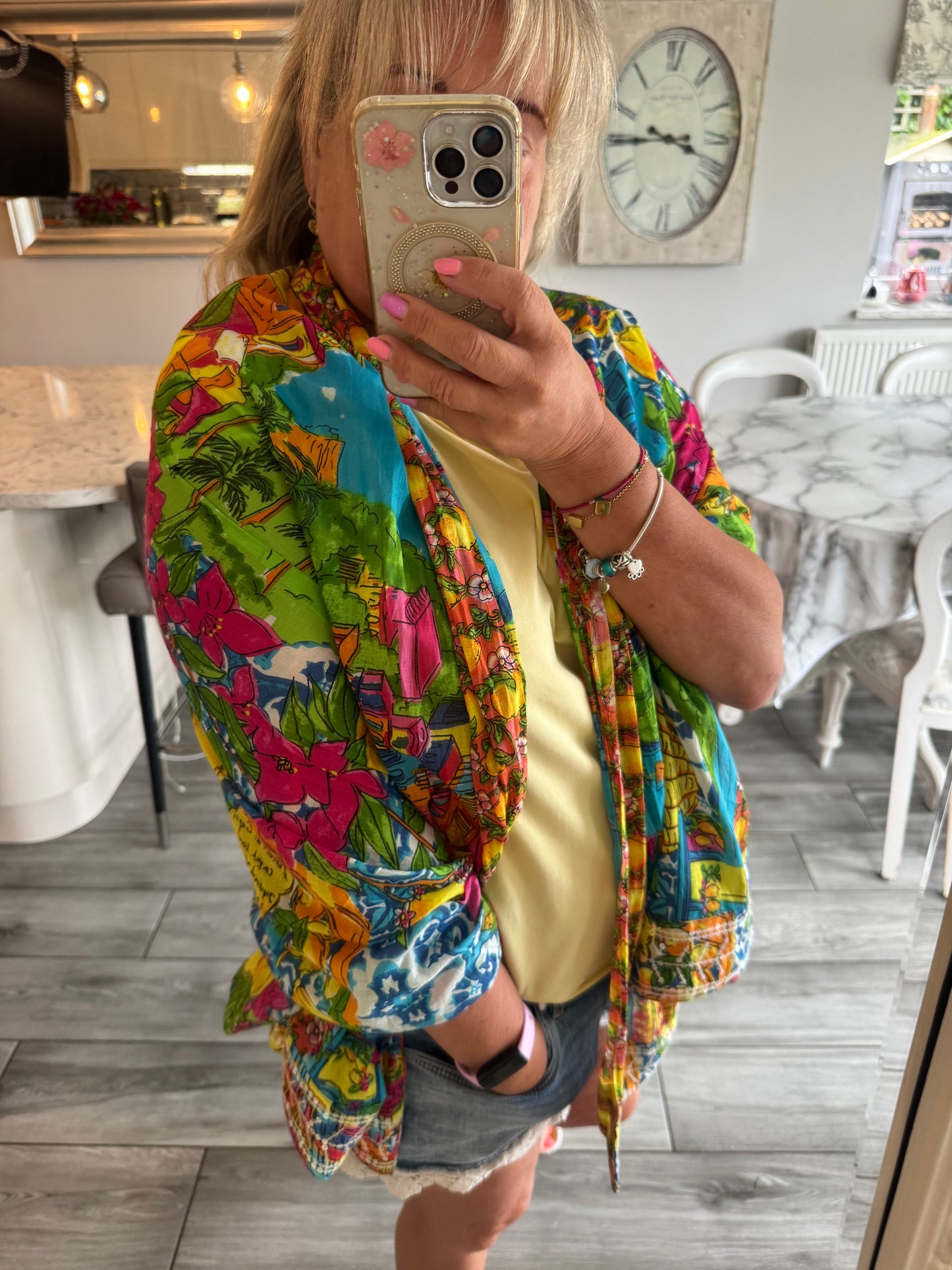 Salerno versatile 100% cotton pashmina/top etc by Alex Max