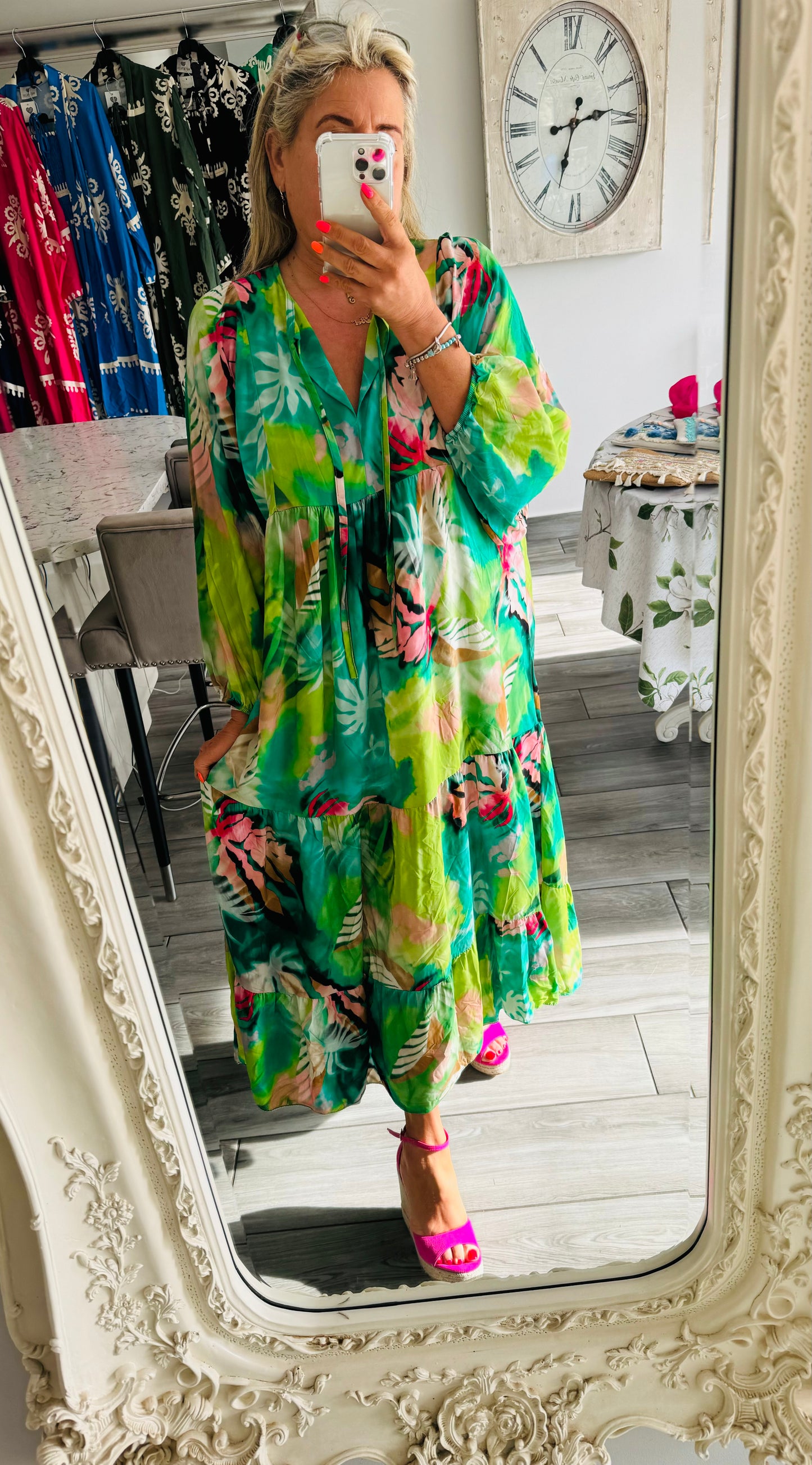 Blossom maxi dress