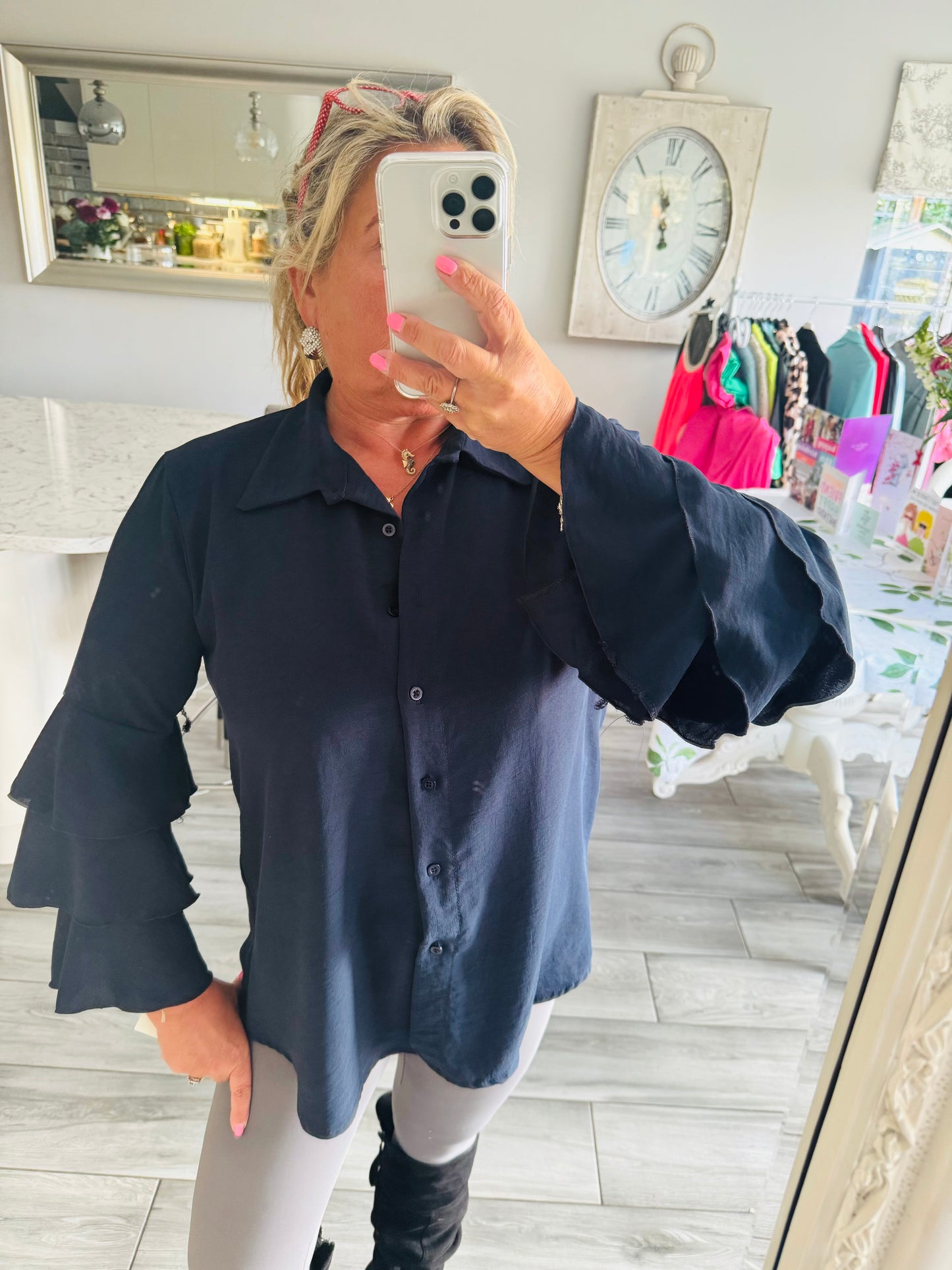 Lulabel Frill Sleeve Shirt