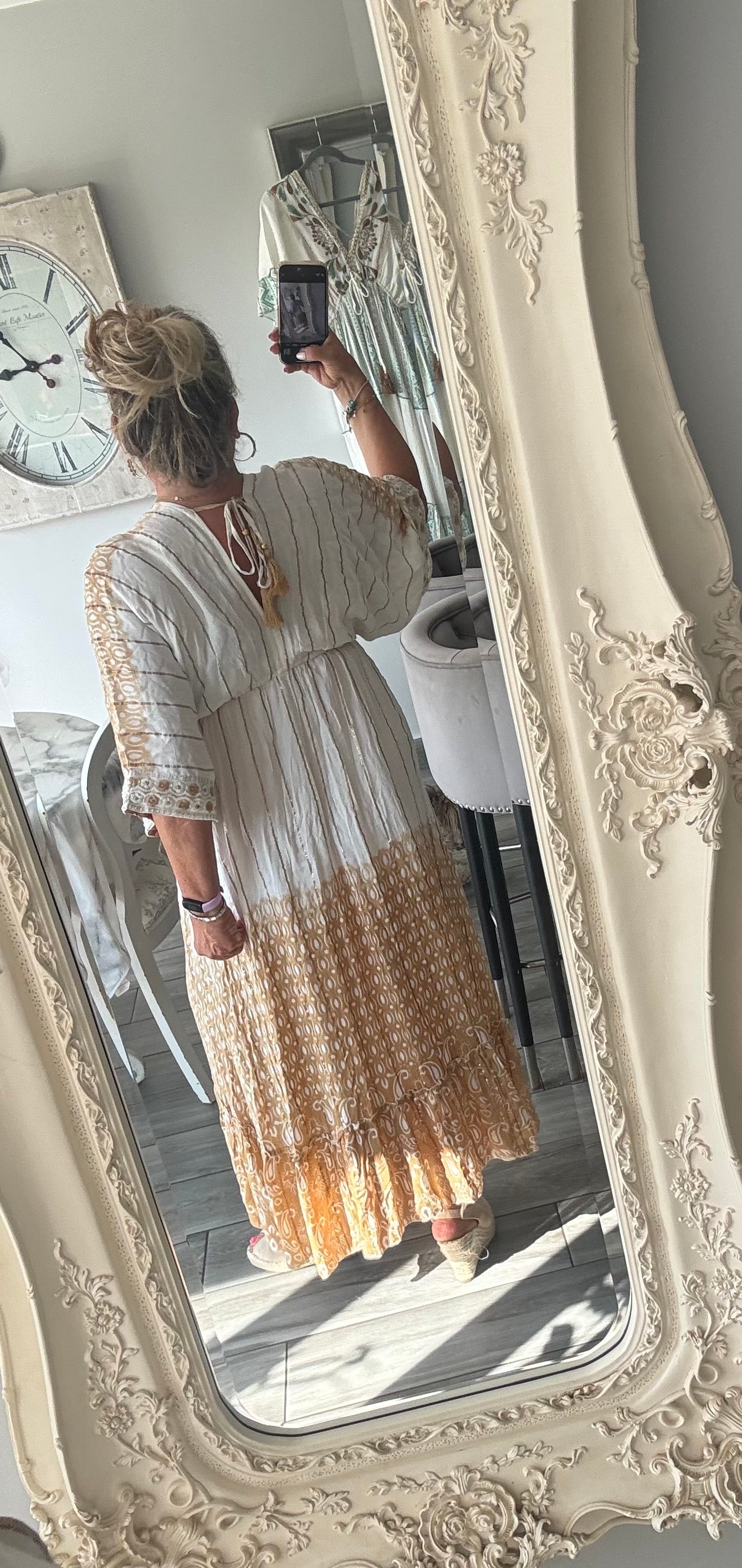Camille bohemian maxi dress