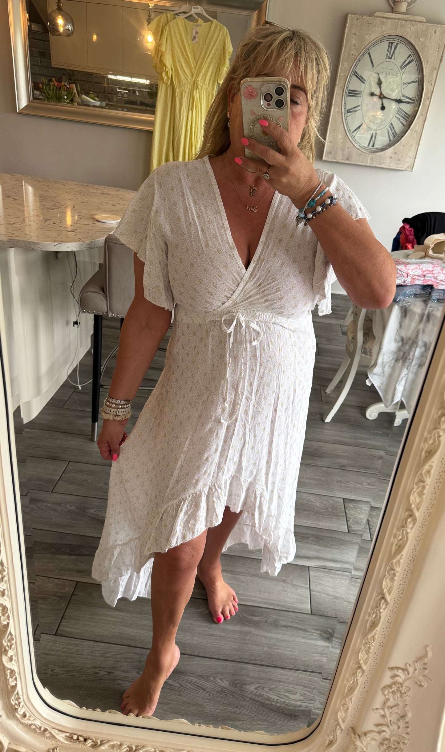 Katerina high low dress