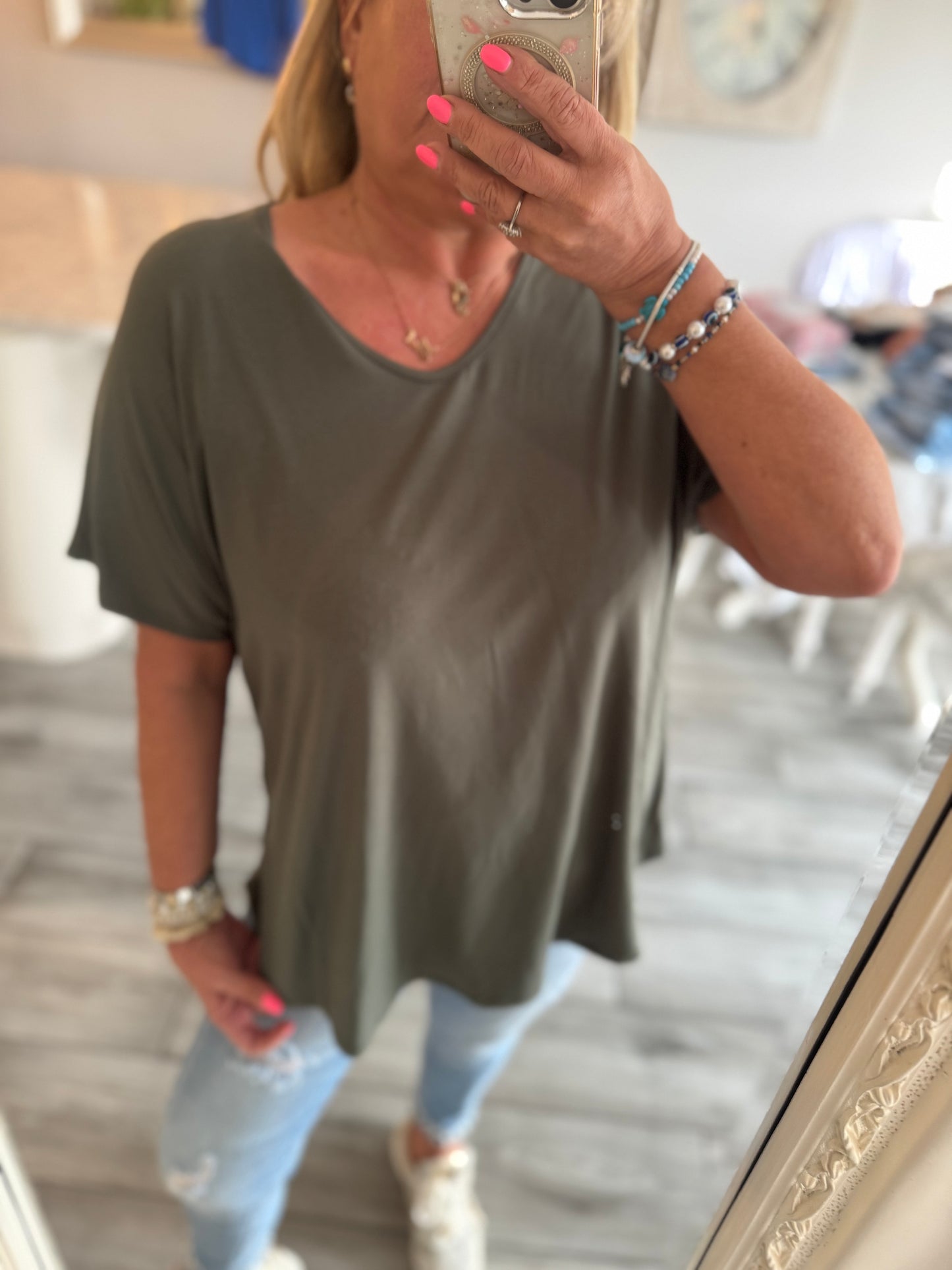 Rita oversize tee shirt top