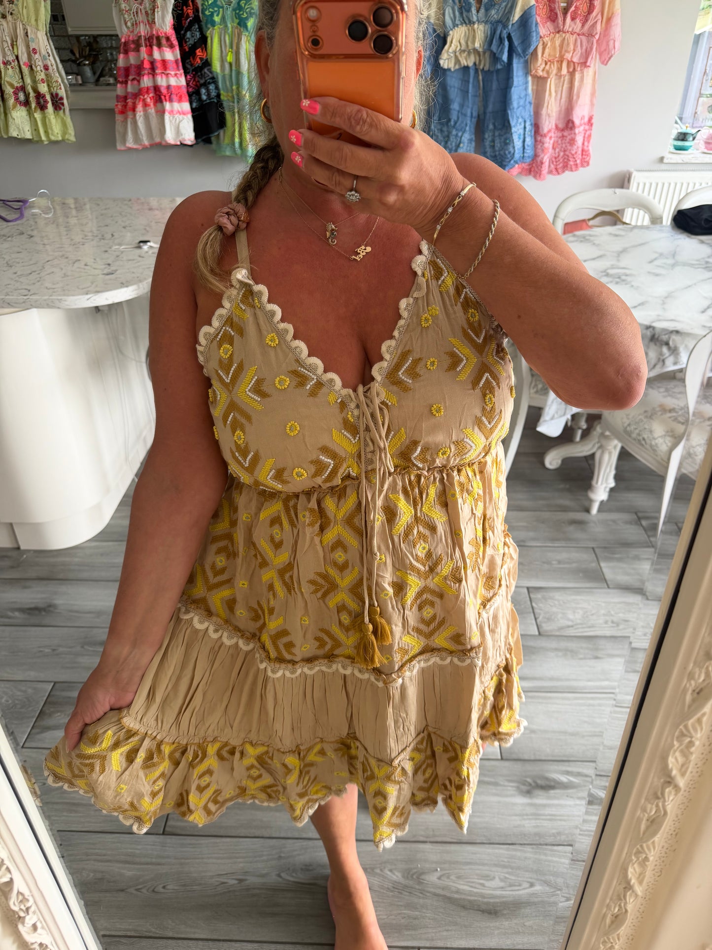 Nerina pretty strappy dress