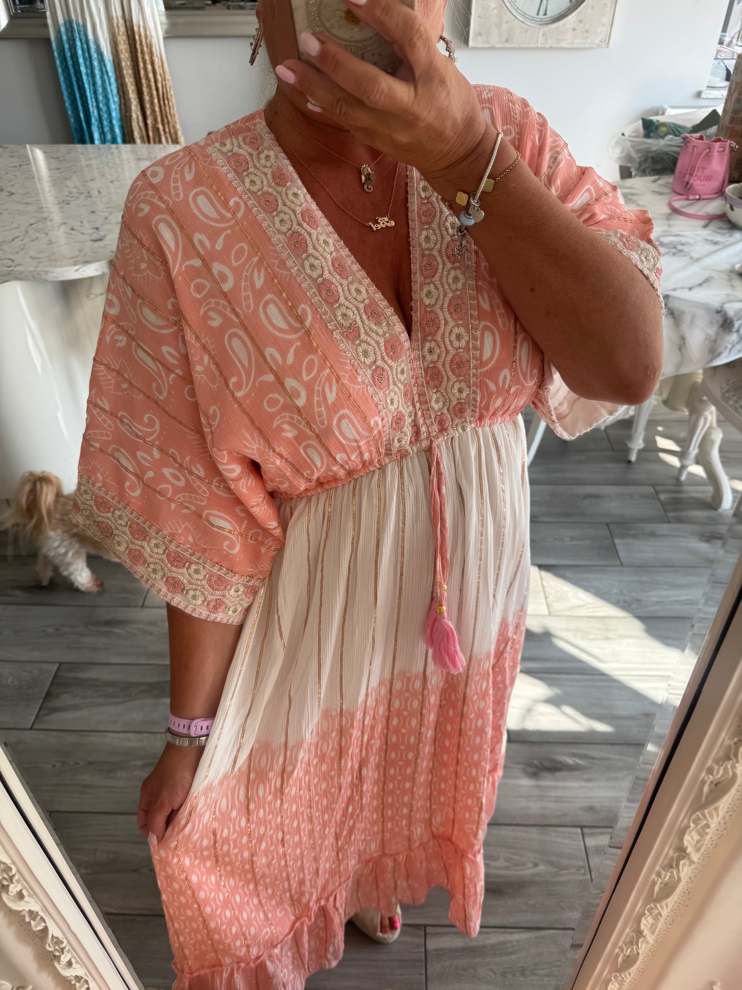 Camille bohemian maxi dress