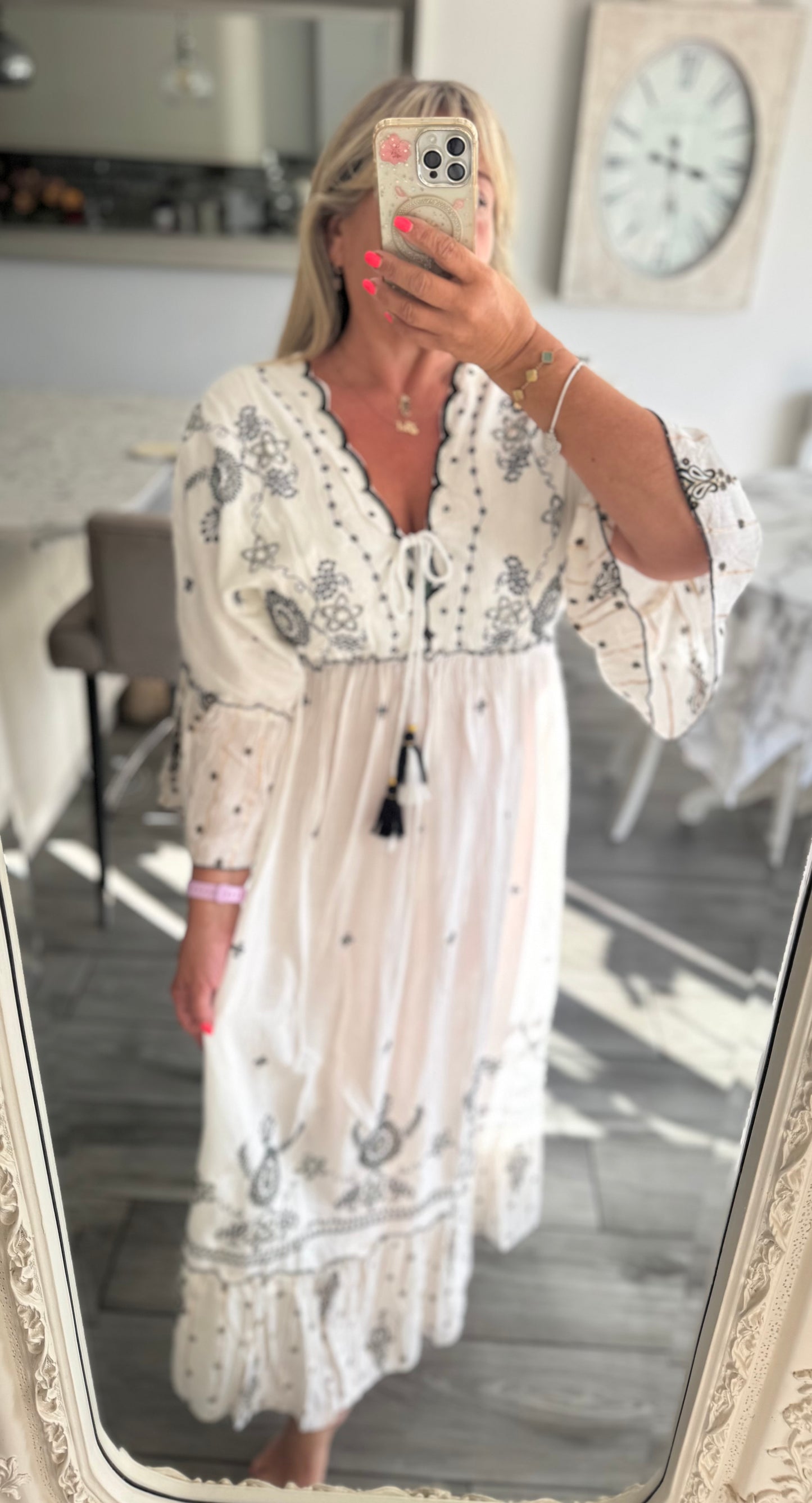 Mykonos maxi dress
