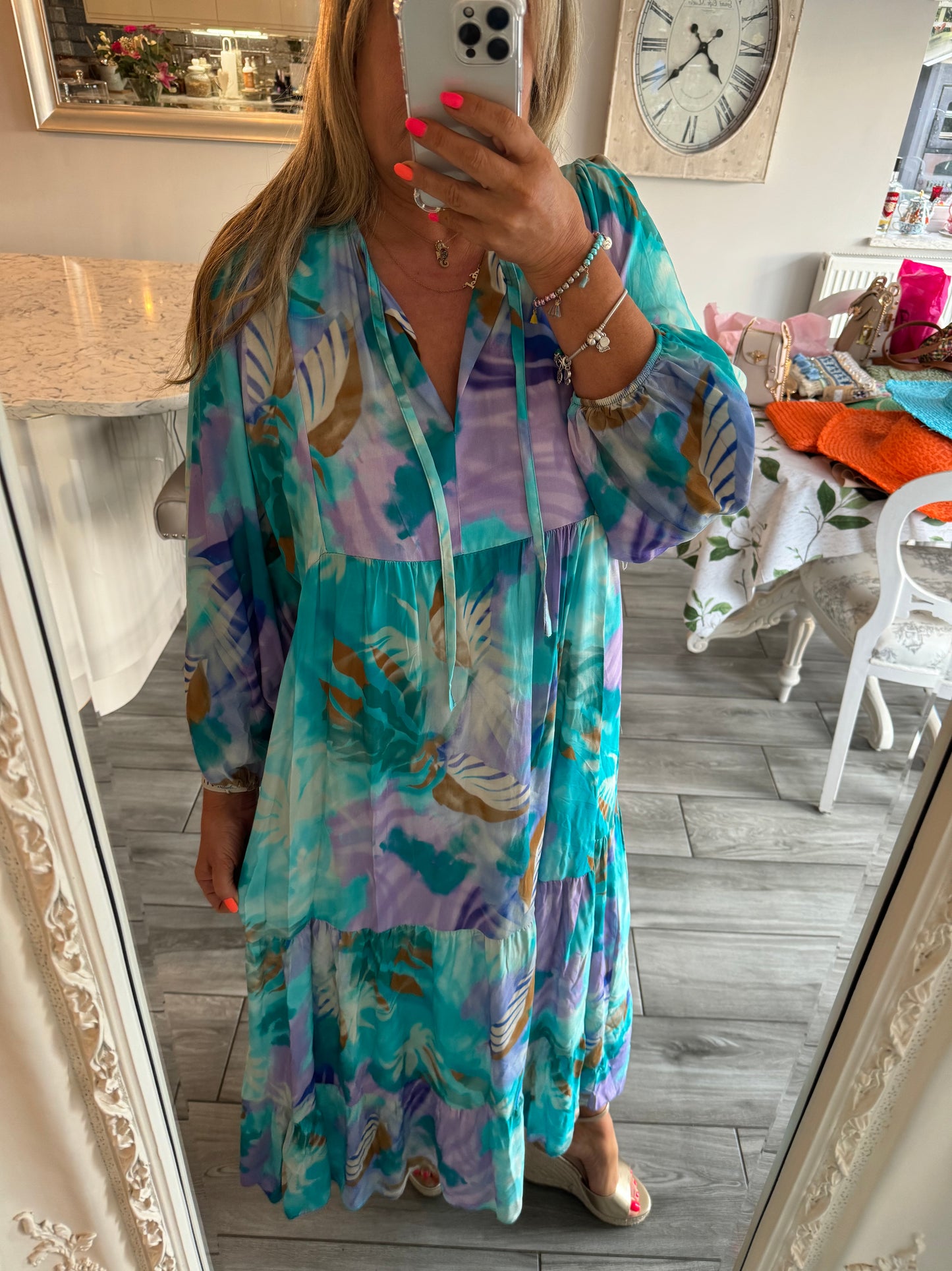 Blossom maxi dress