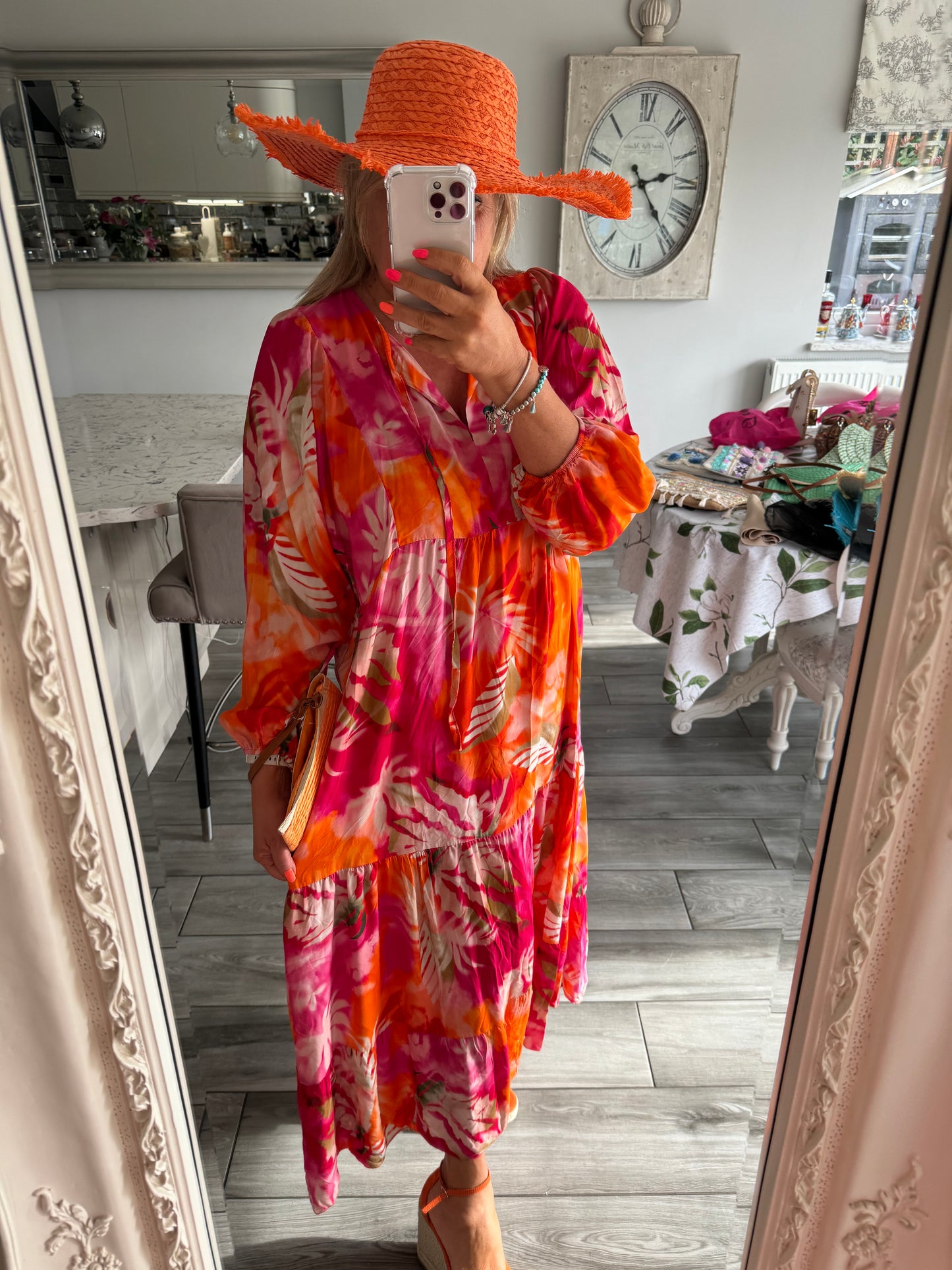 Blossom maxi dress