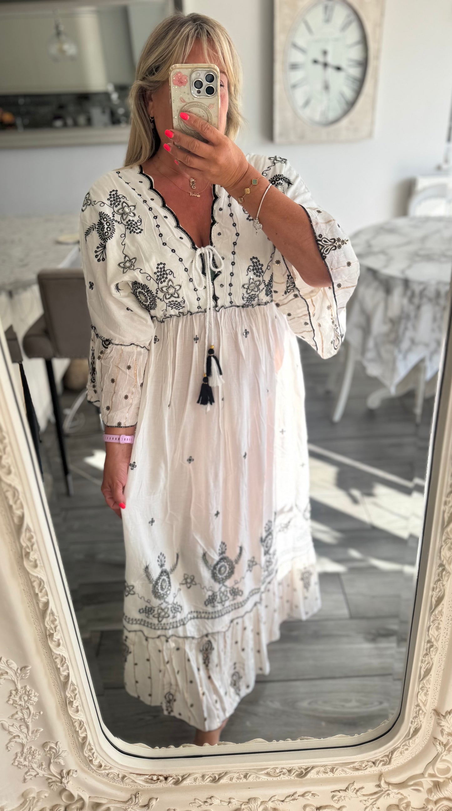 Mykonos maxi dress