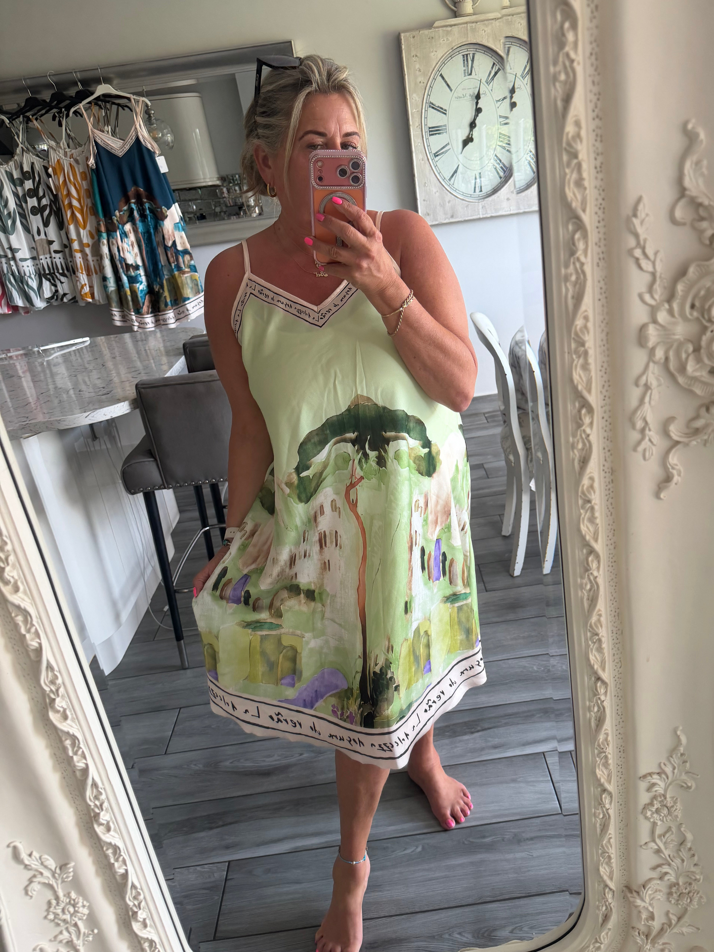Capri landscape sundress