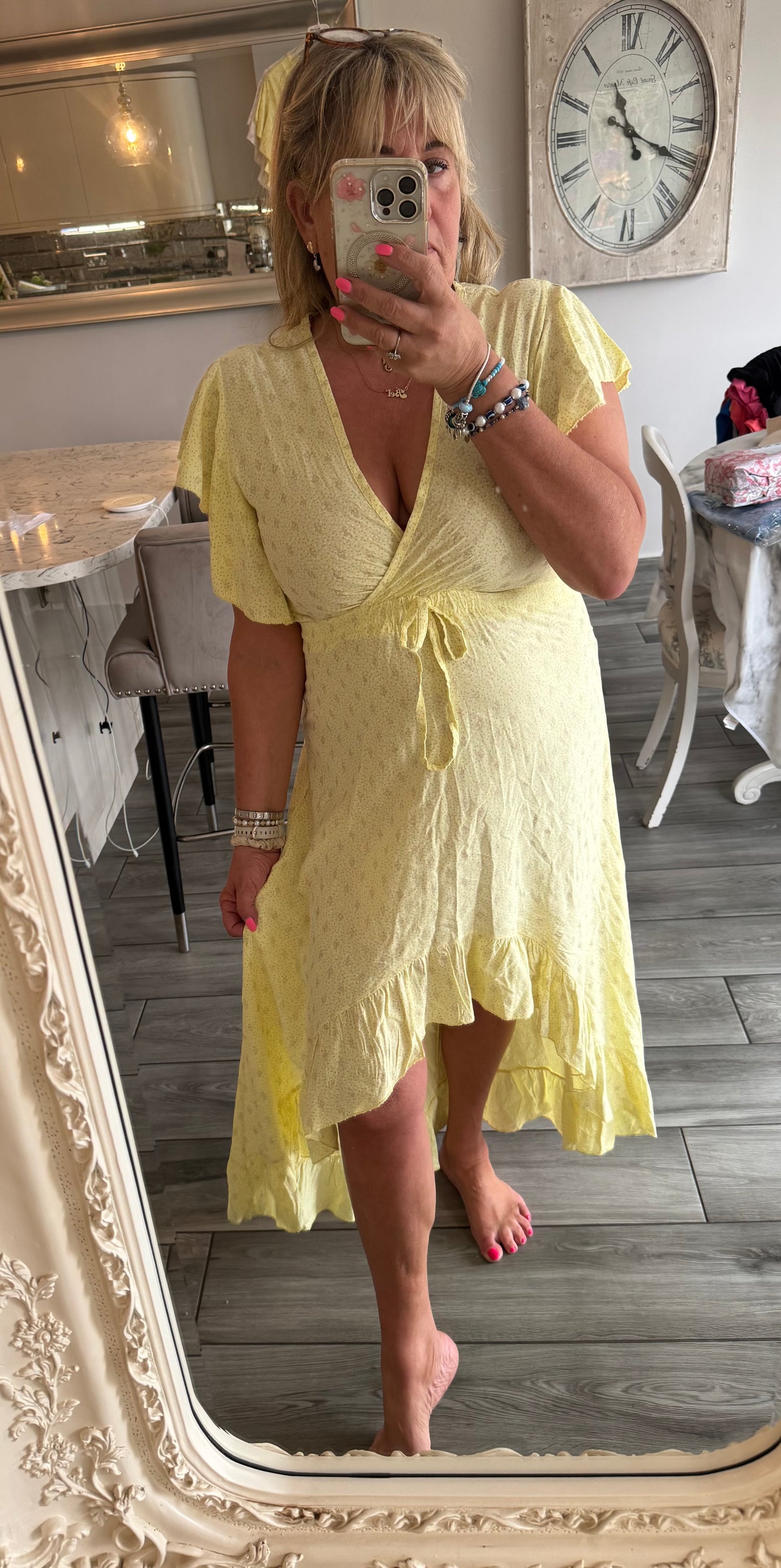 Katerina high low dress