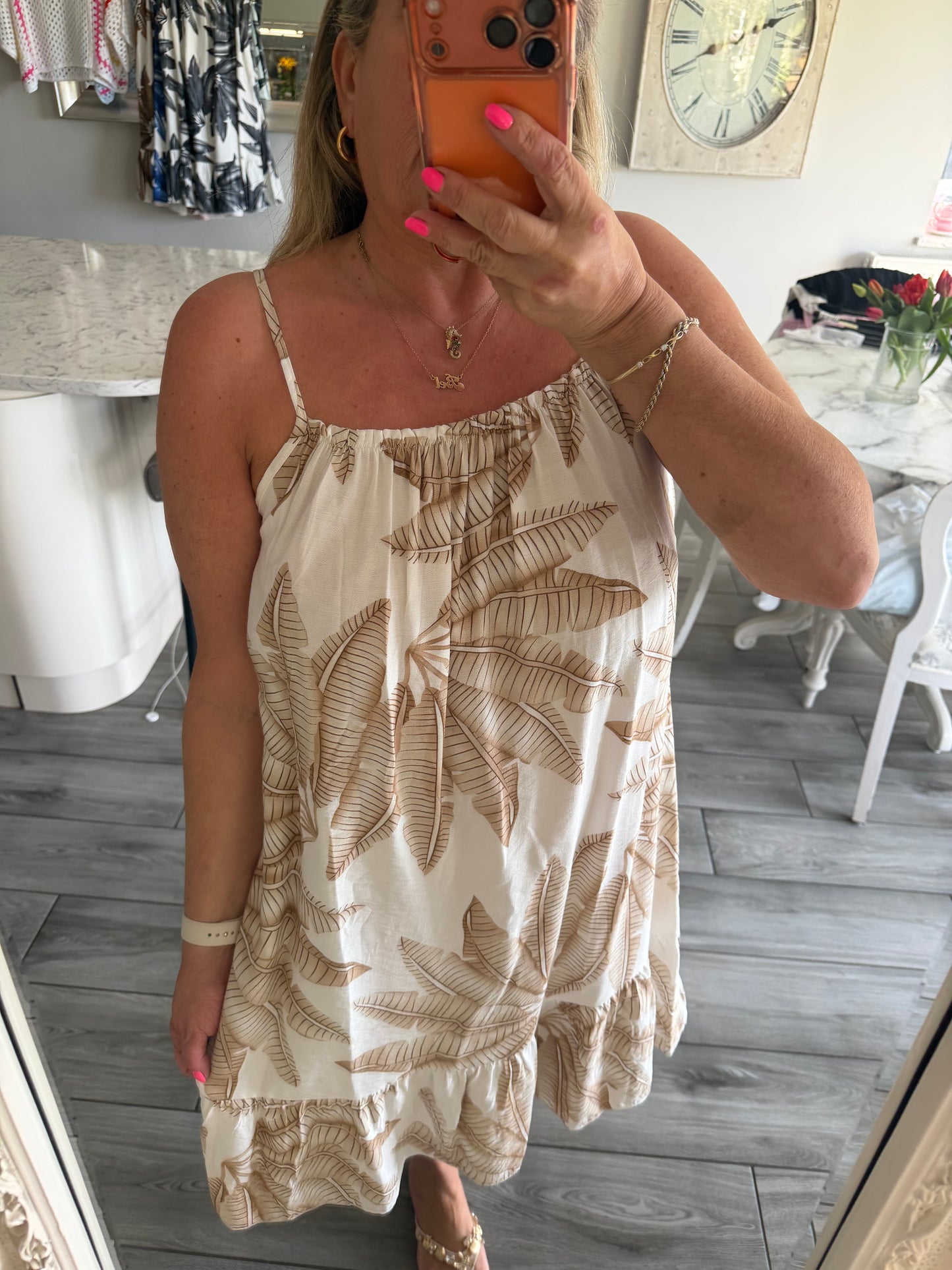 Selena adjustable strap sundress