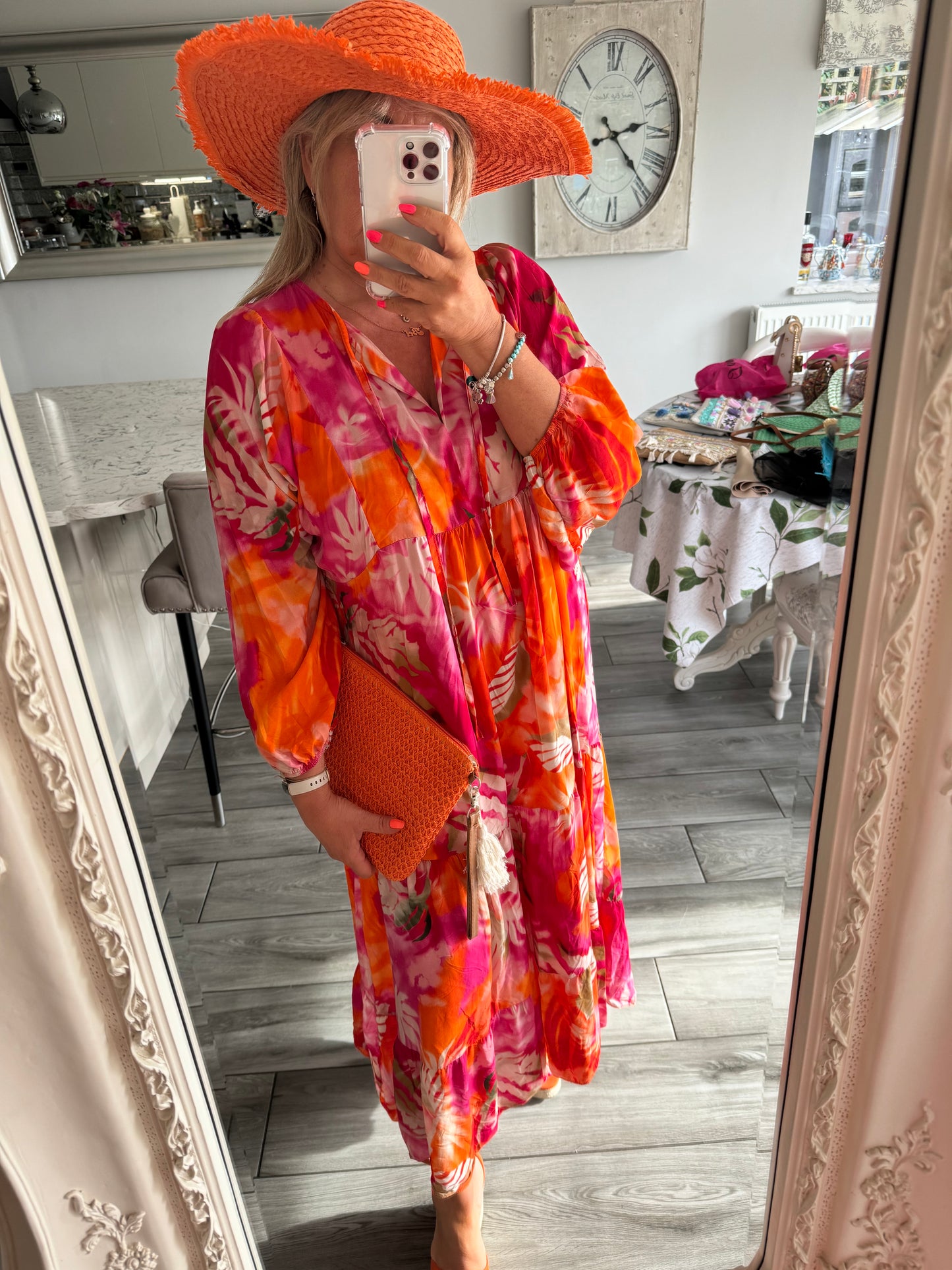Blossom maxi dress