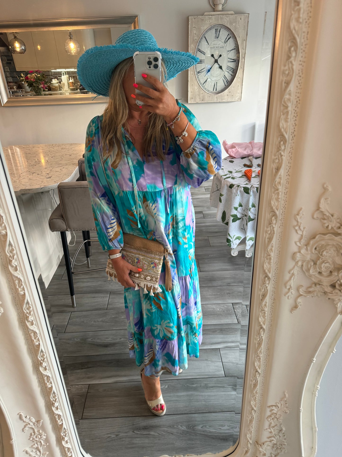 Blossom maxi dress