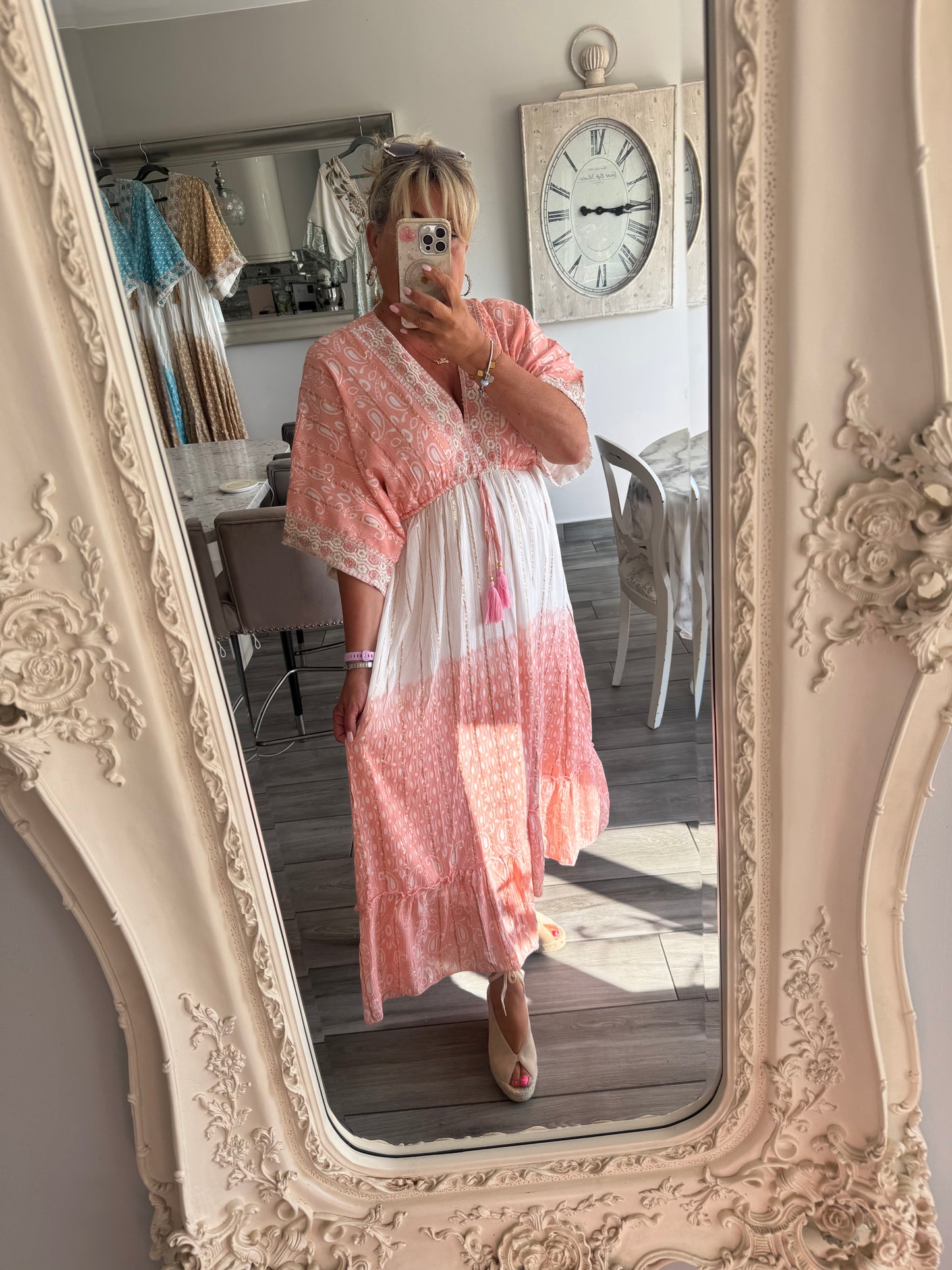 Camille bohemian maxi dress