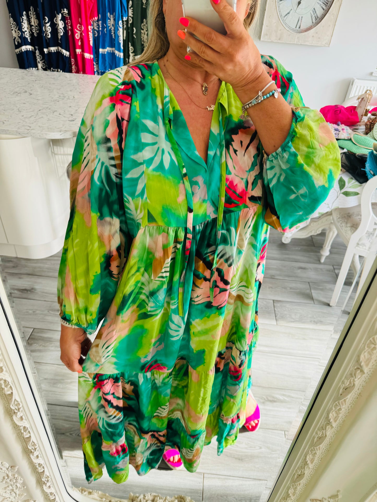 Blossom maxi dress