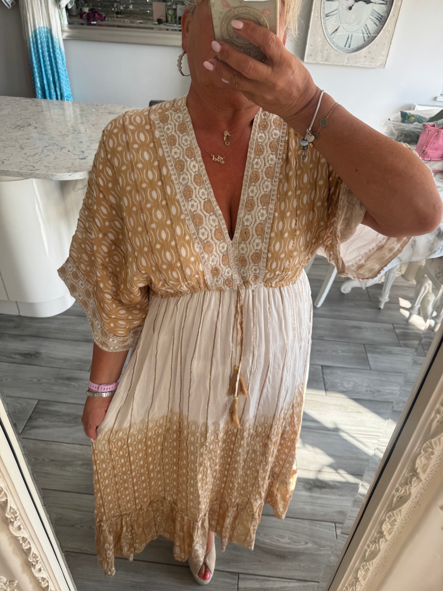 Camille bohemian maxi dress