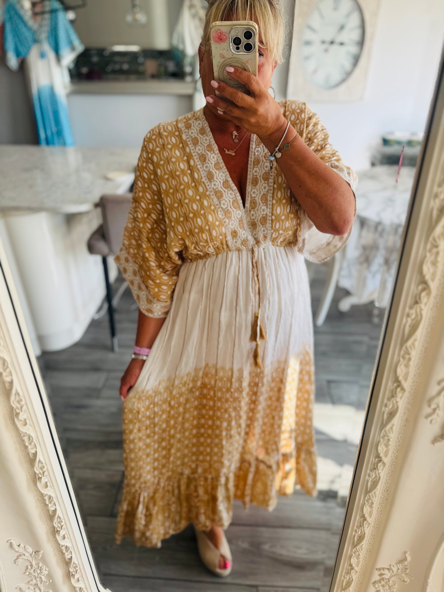 Camille bohemian maxi dress