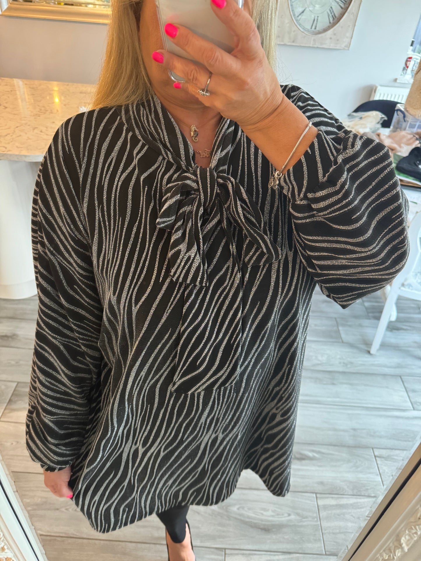 Julia Lurex Long Top/Dress