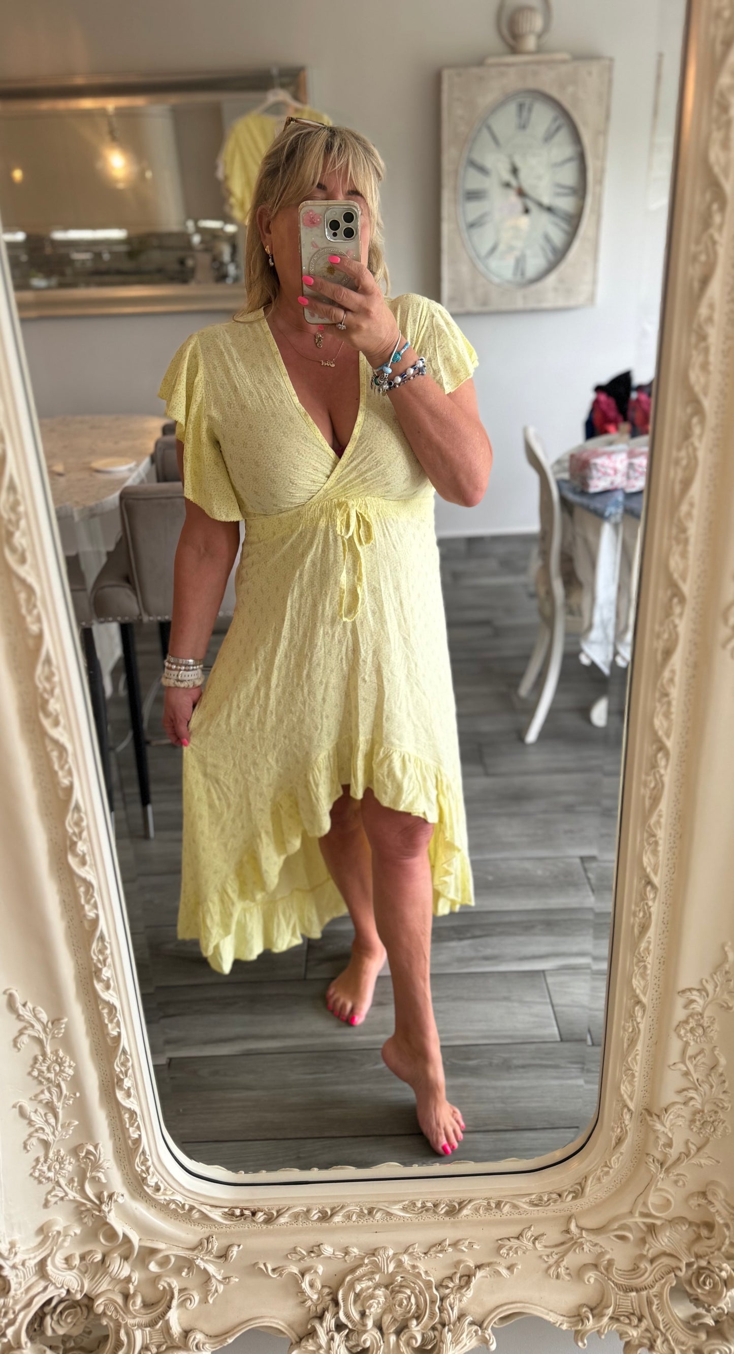Katerina high low dress
