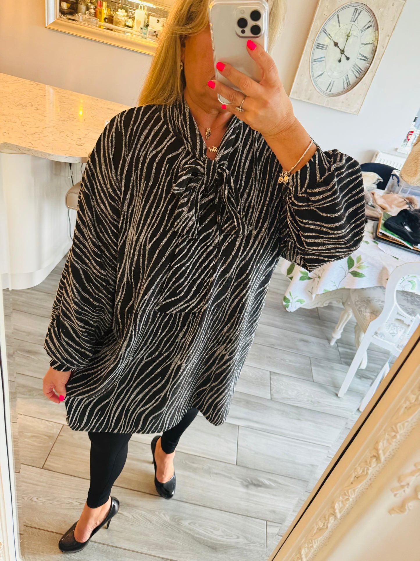 Julia Lurex Long Top/Dress