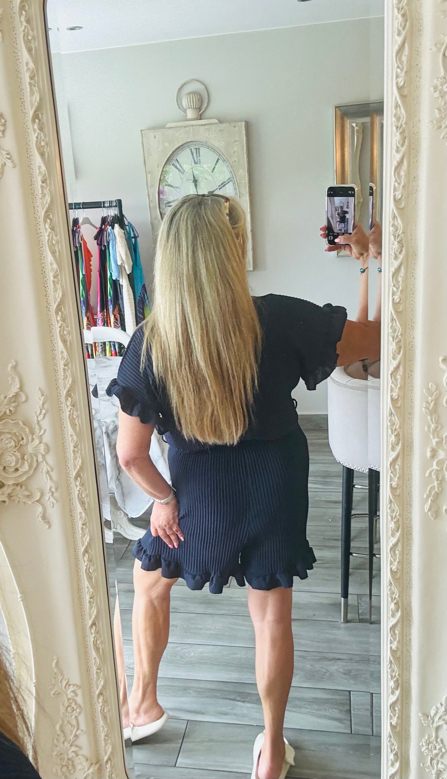 Layla plisse playsuit