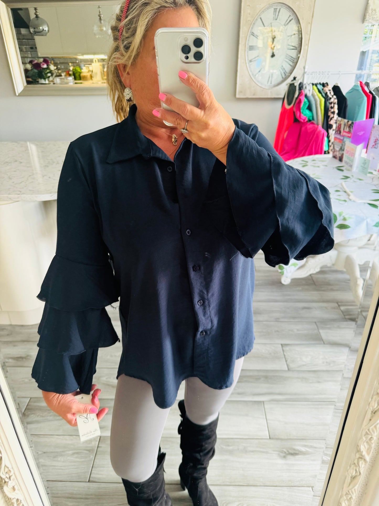 Lulabel Frill Sleeve Shirt