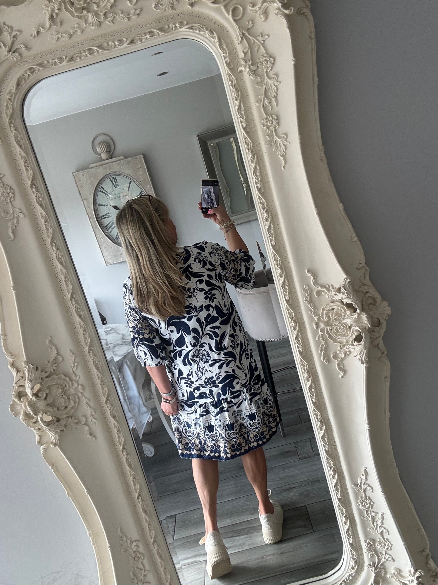 Eva knee length dress