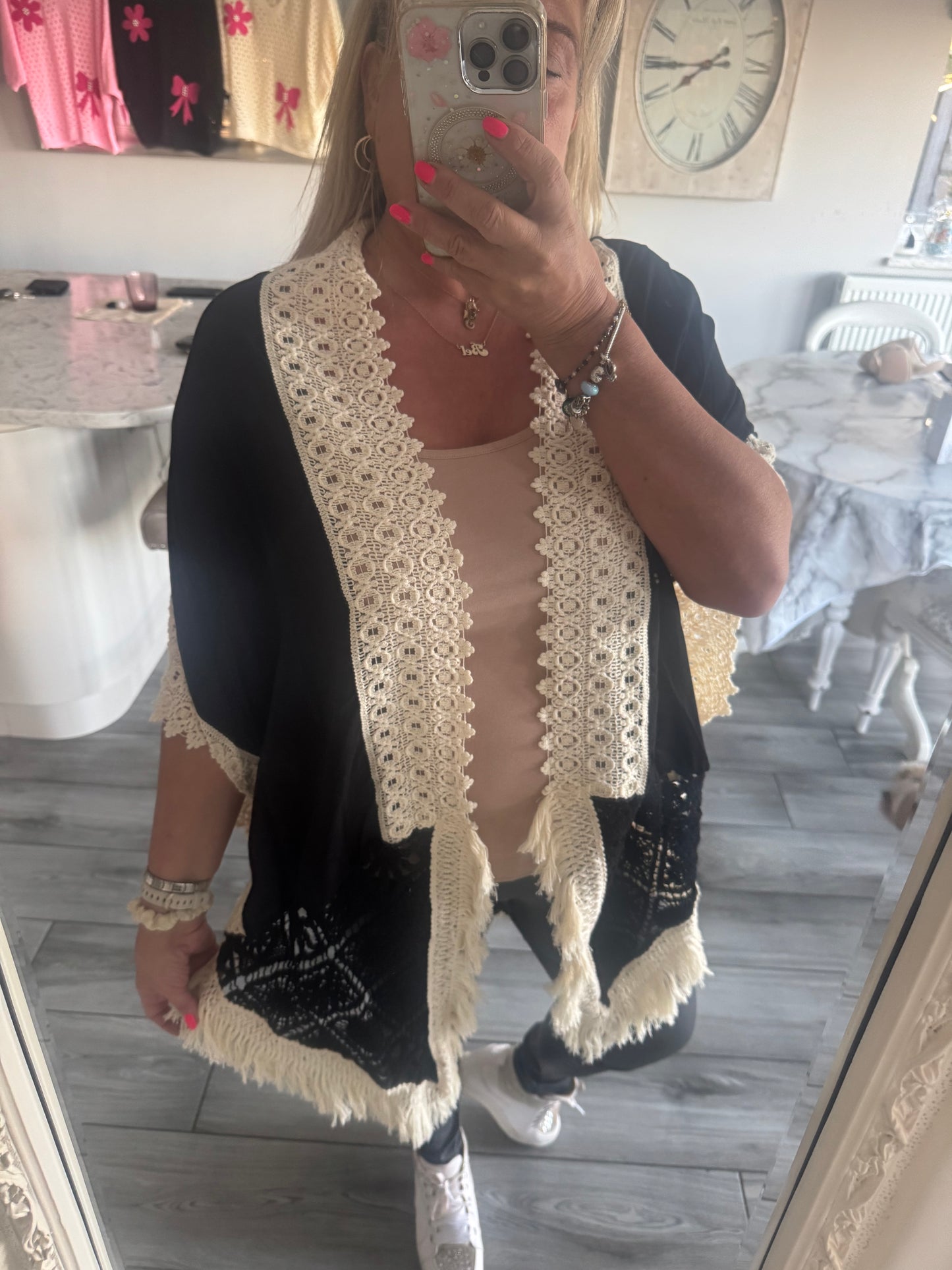 Darcy boho style kaftan cardigan