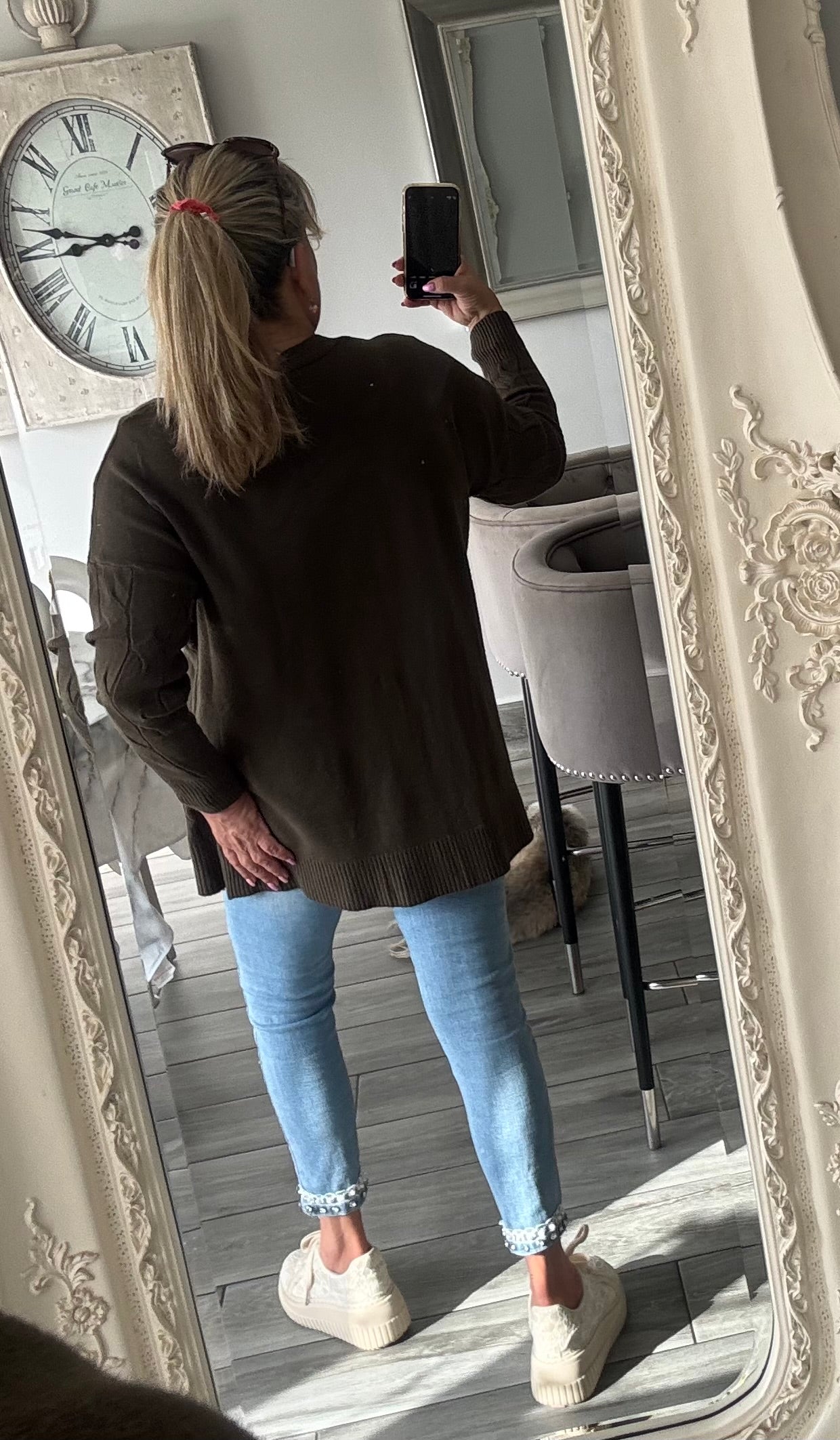 Shannon cable knit cardigan or dress