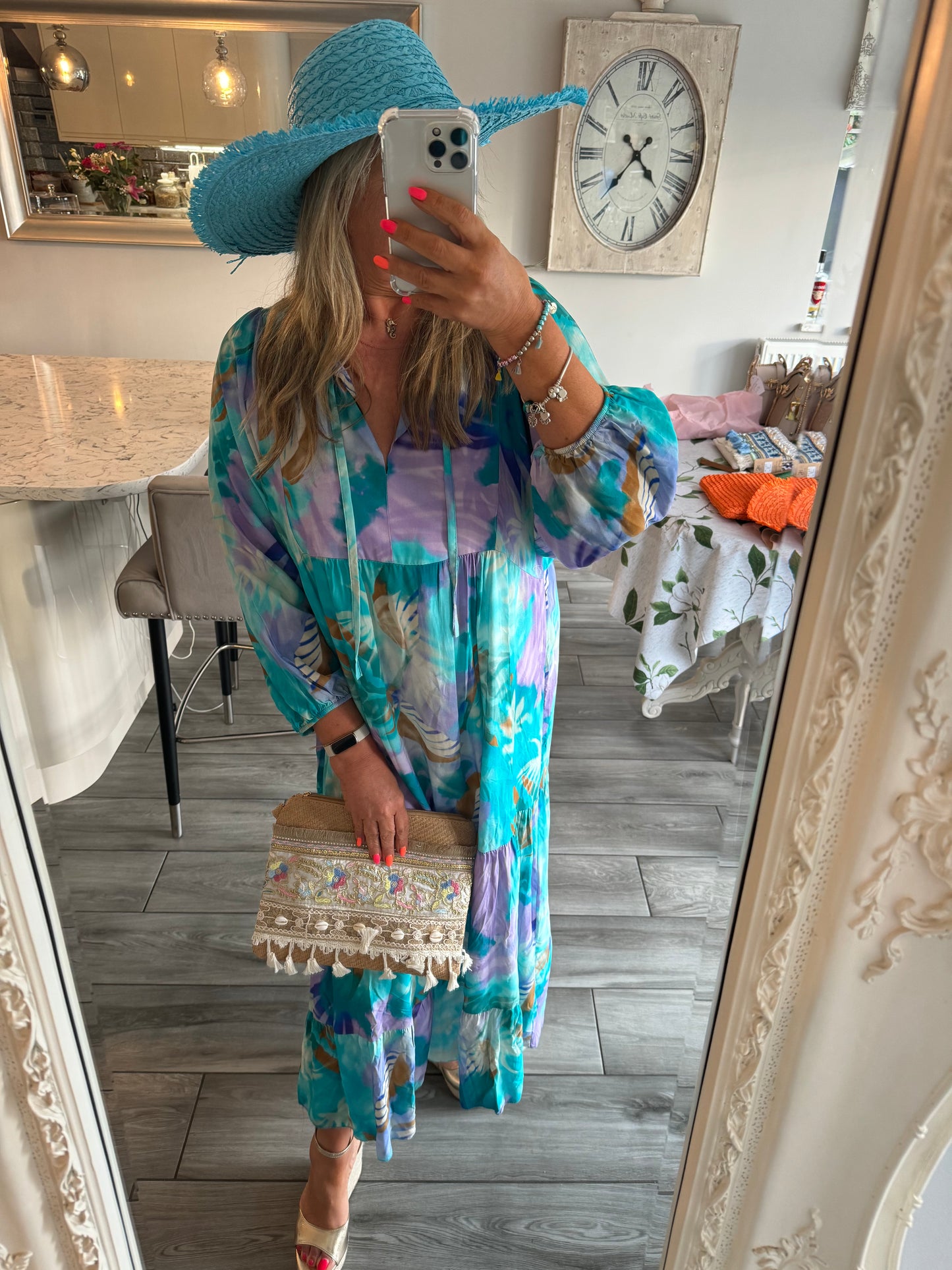 Blossom maxi dress