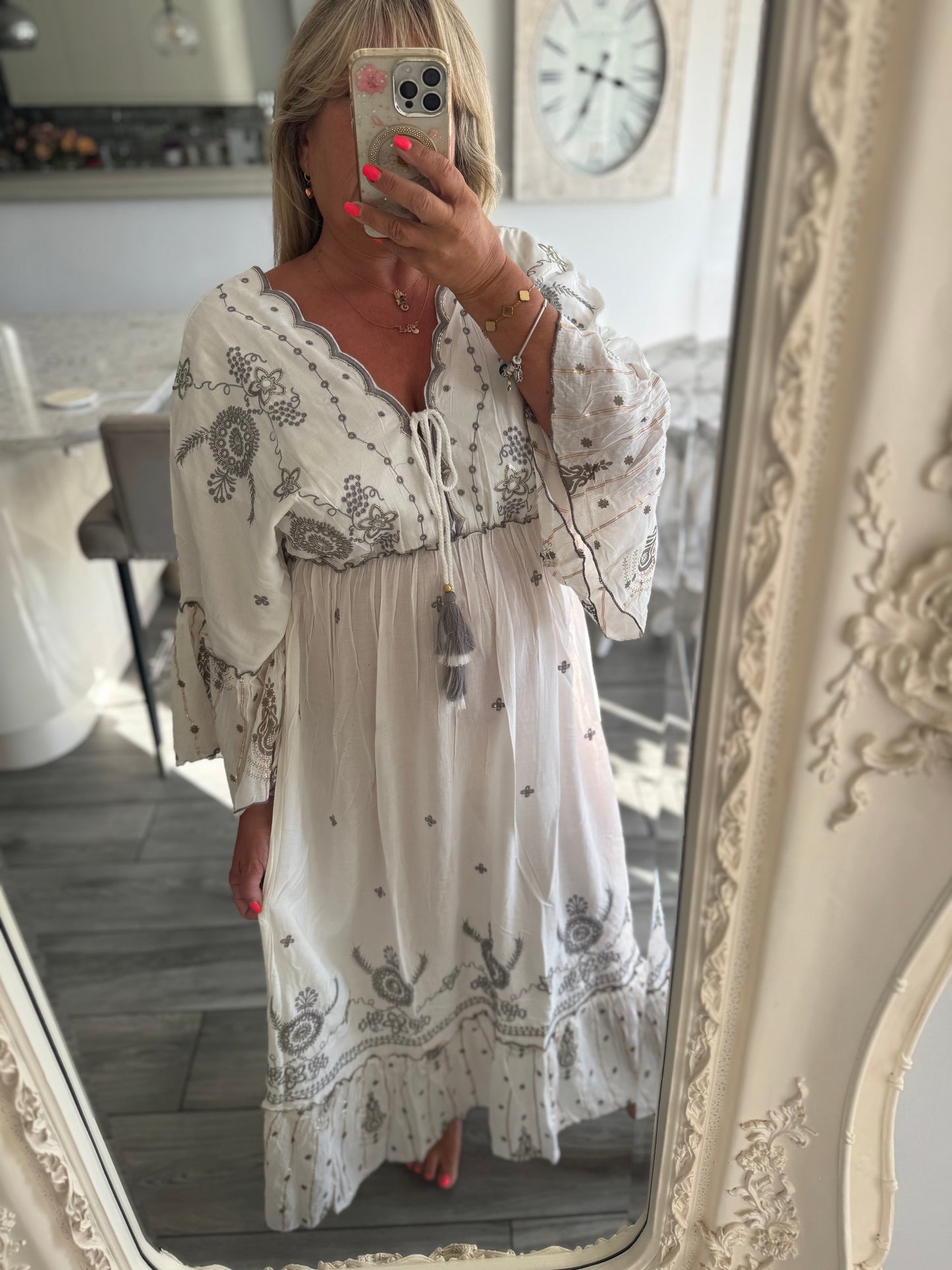 Mykonos maxi dress