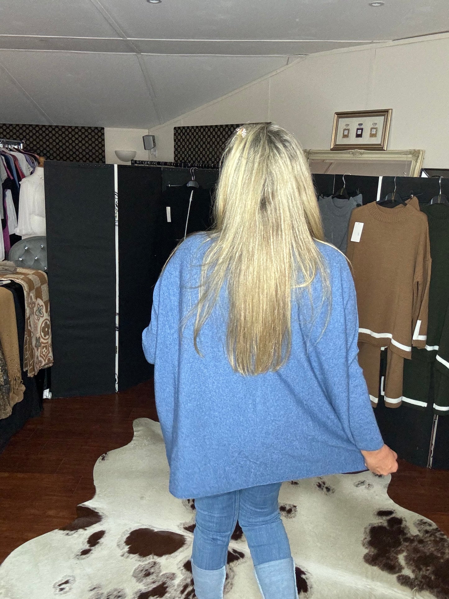 Pearly High Neck Jumper