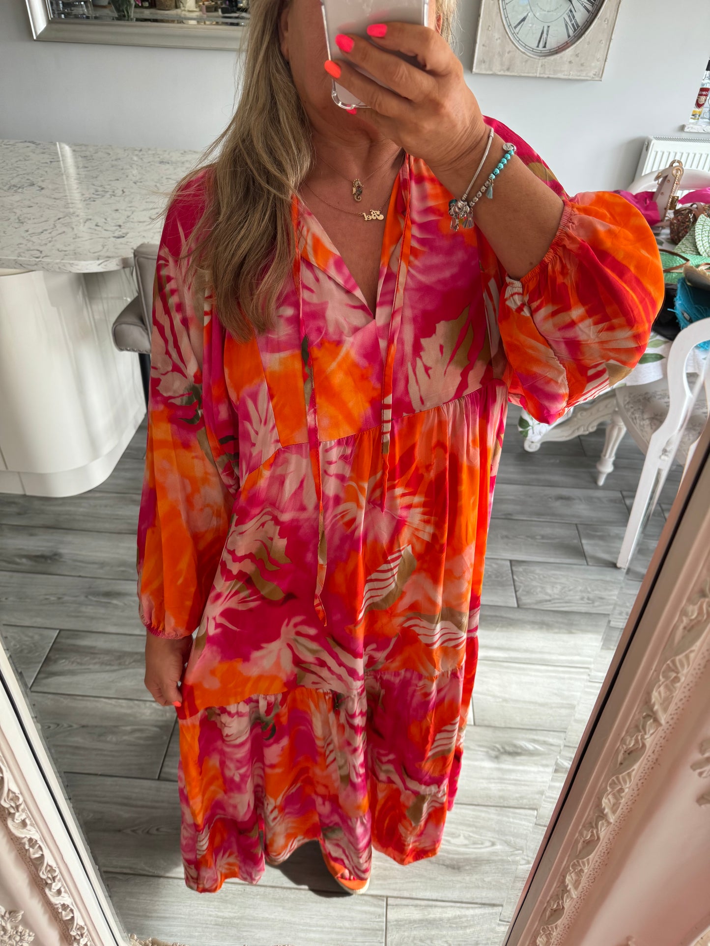 Blossom maxi dress