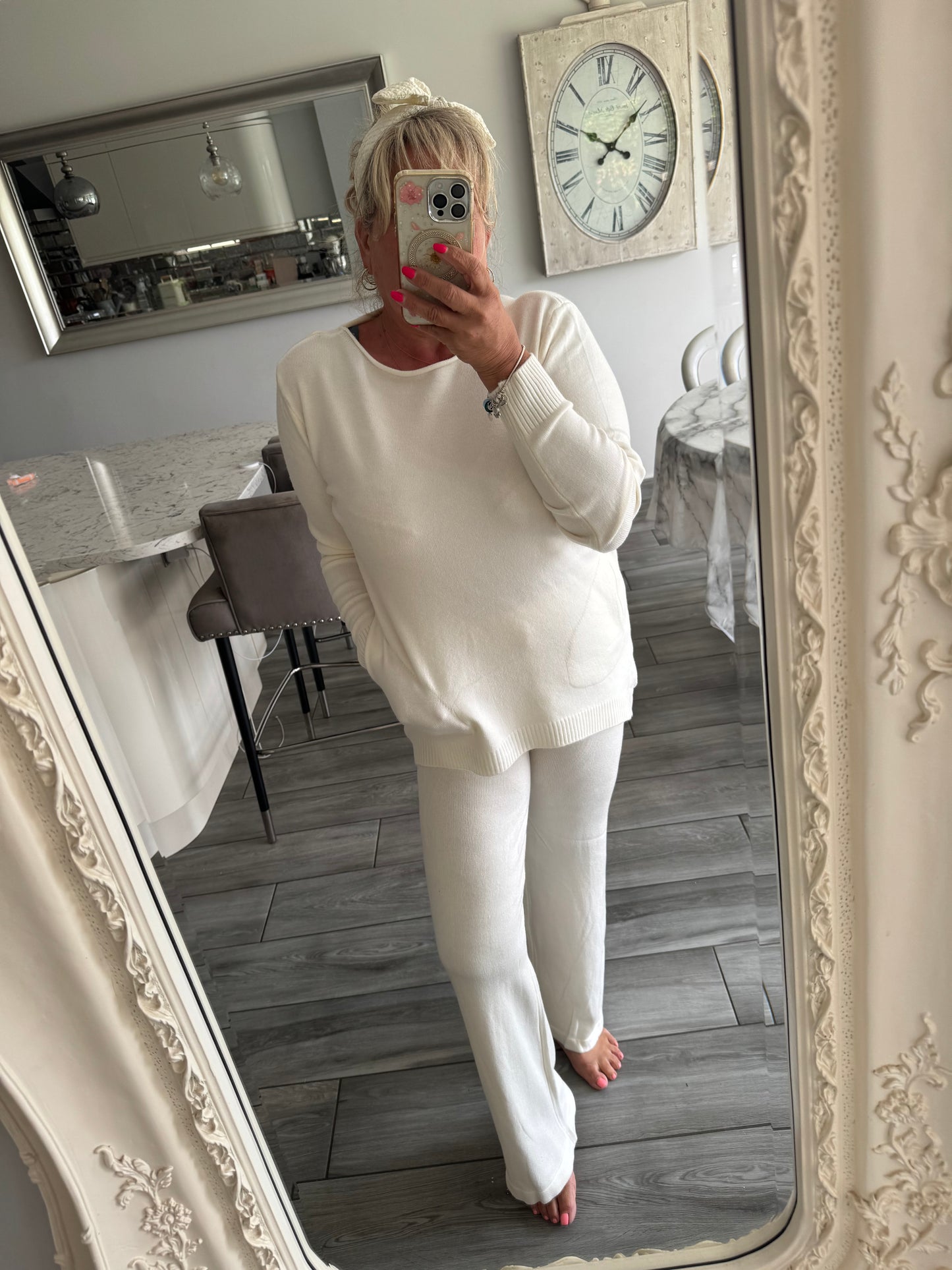 Phoebe knit lounge set