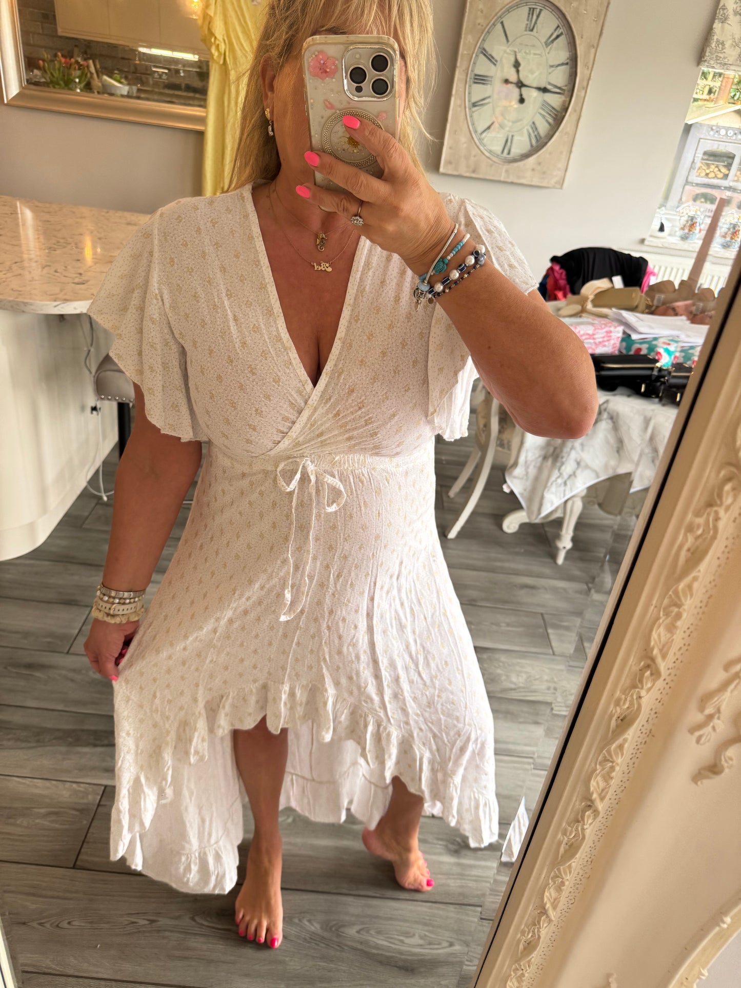 Katerina high low dress