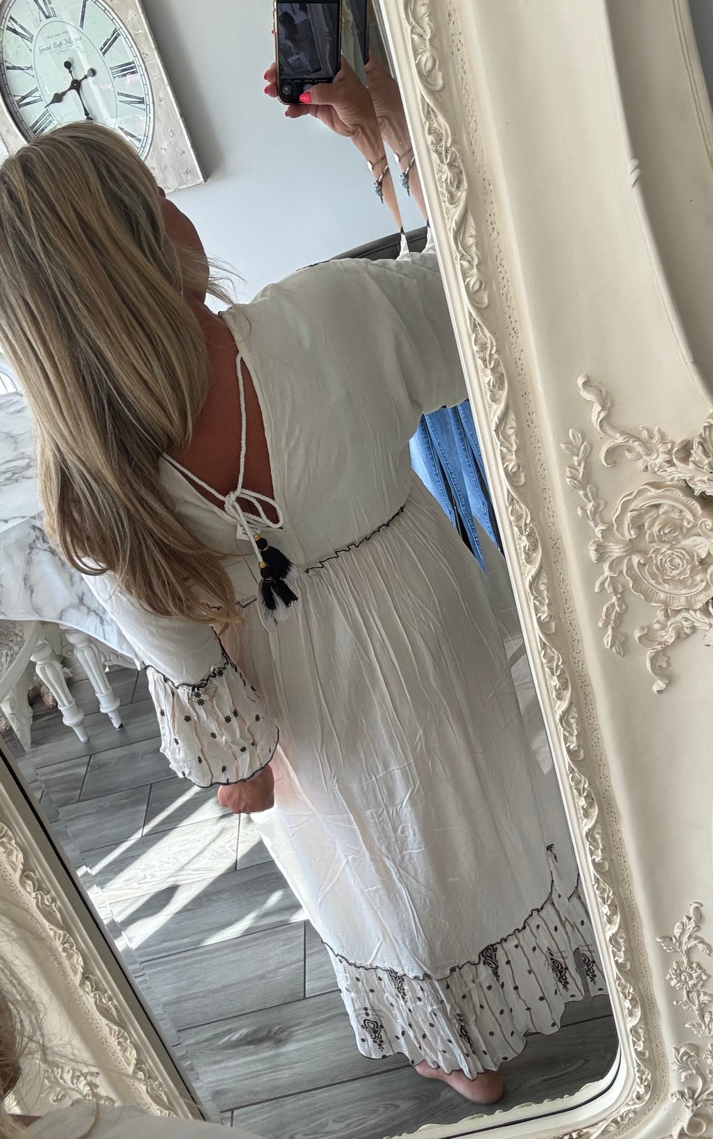 Mykonos maxi dress