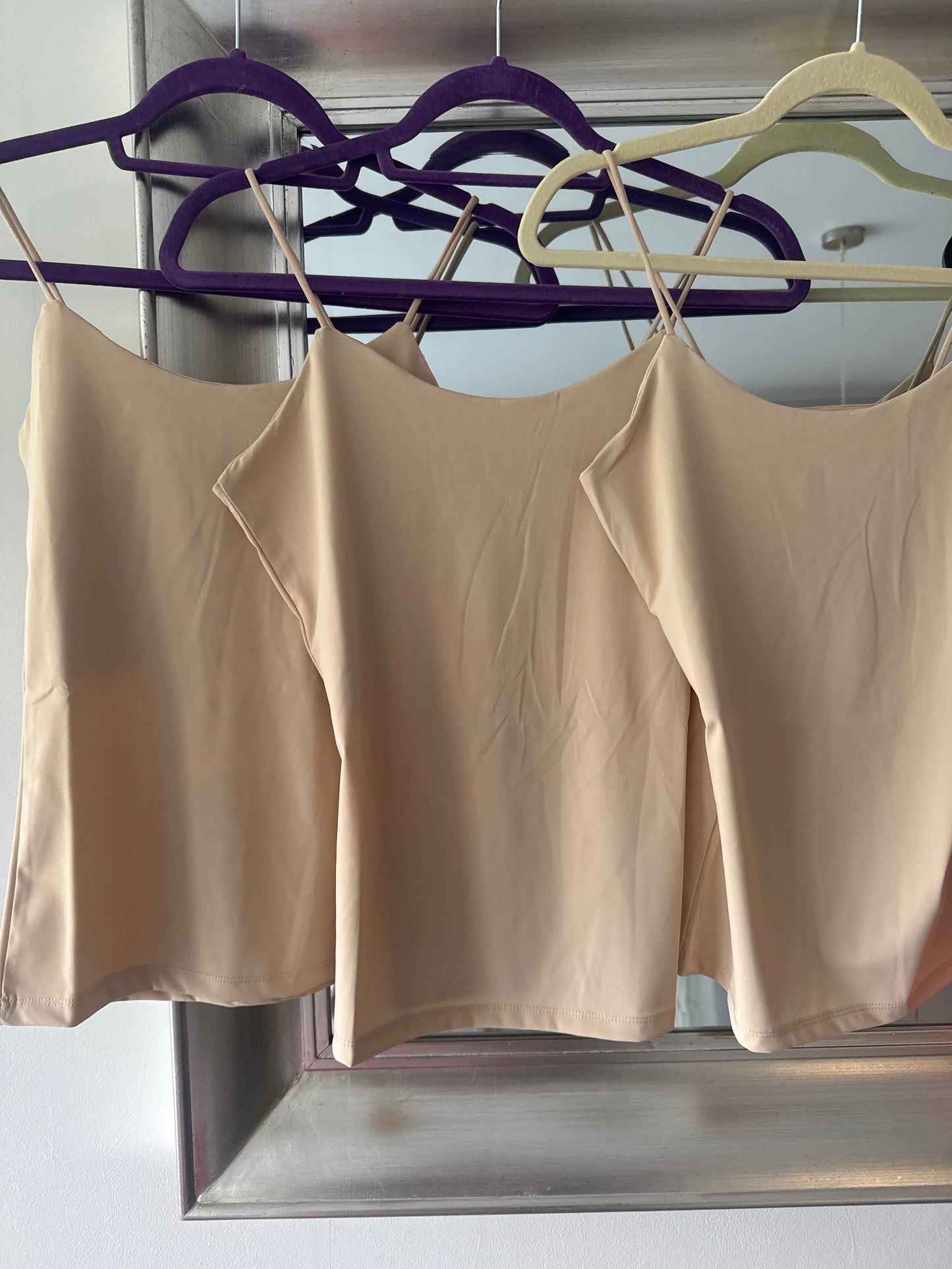 Kara energy vest top beige