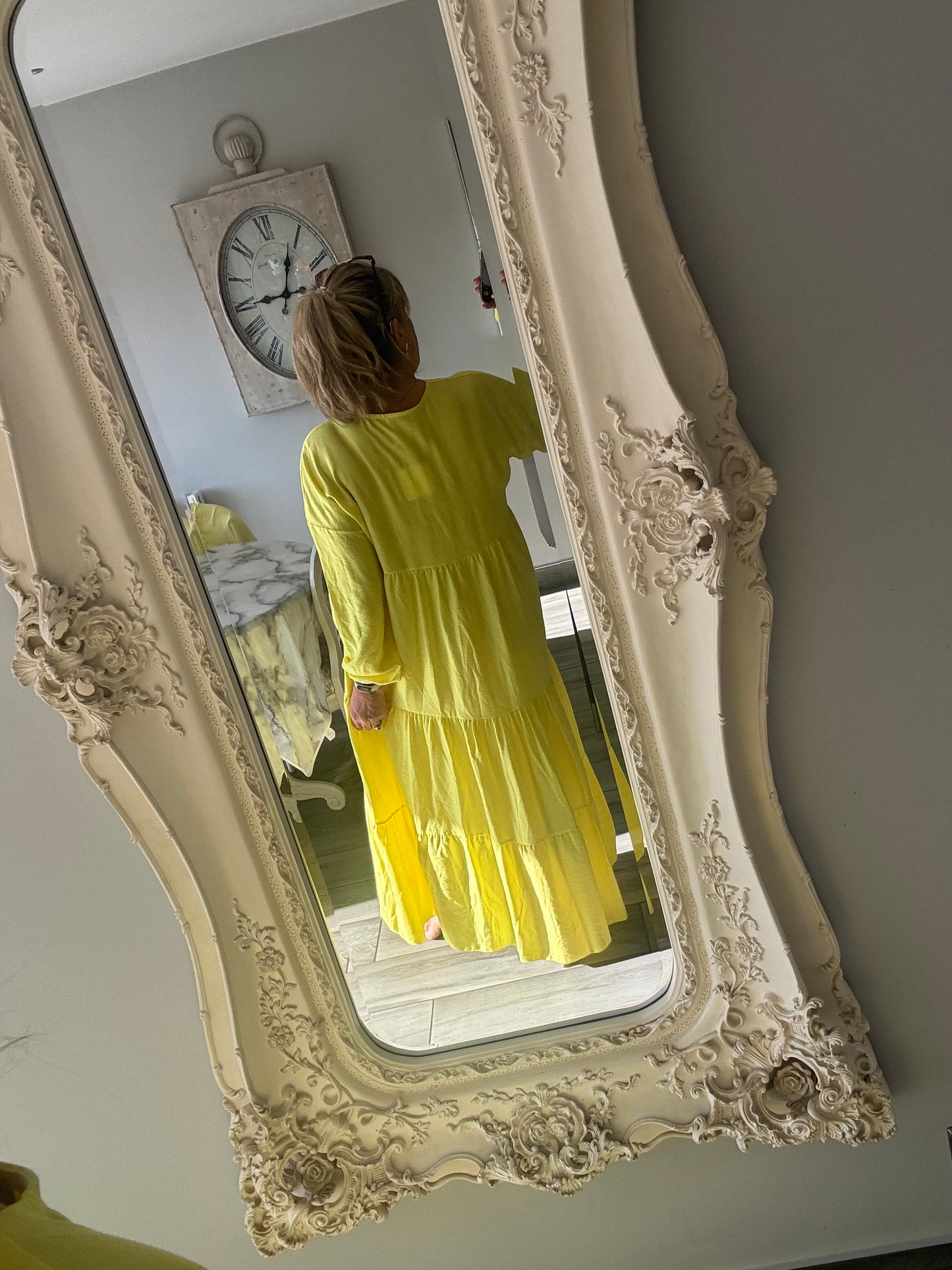 Aria maxi dress v neck